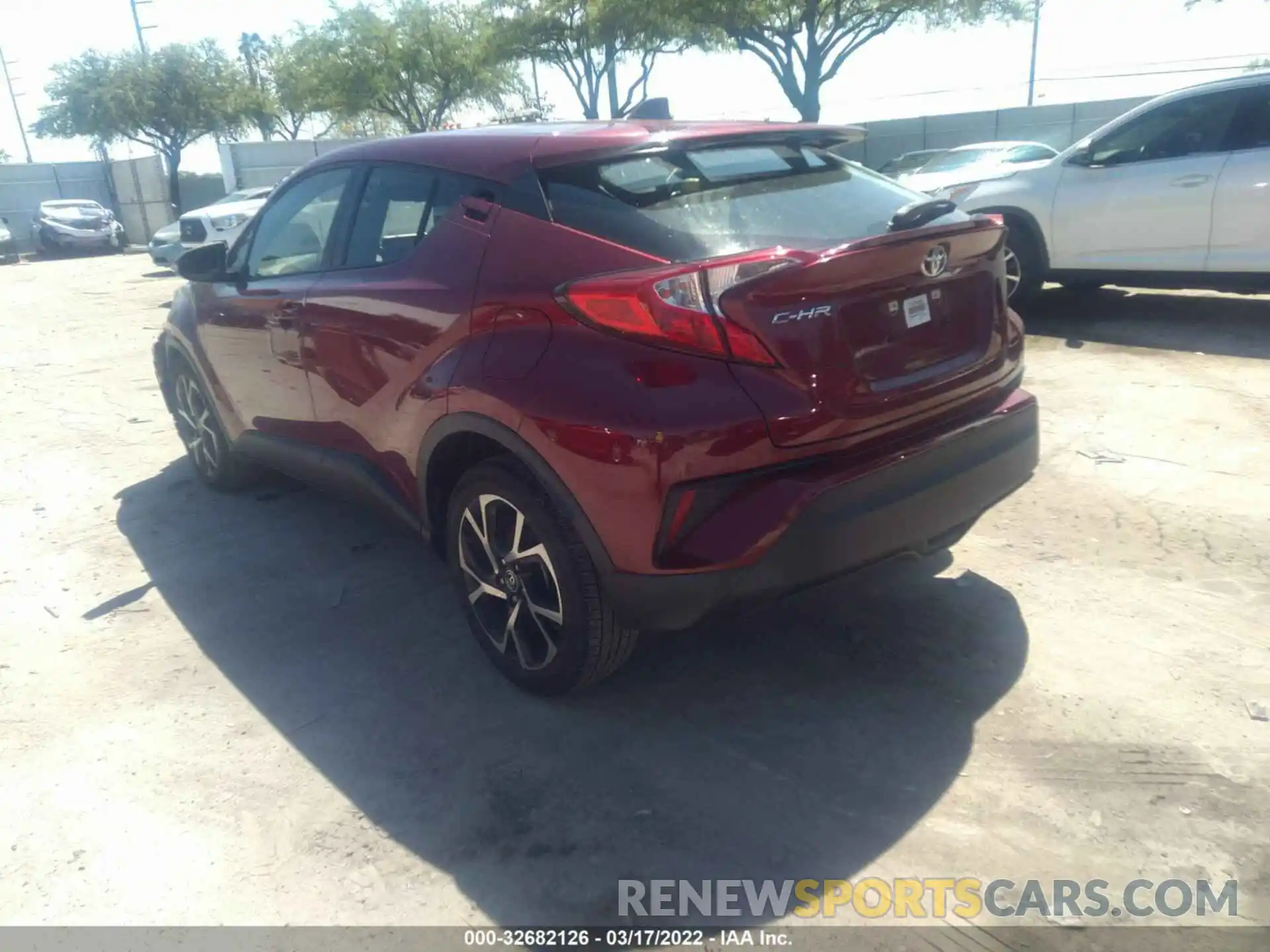 3 Photograph of a damaged car JTNKHMBX1K1015831 TOYOTA C-HR 2019