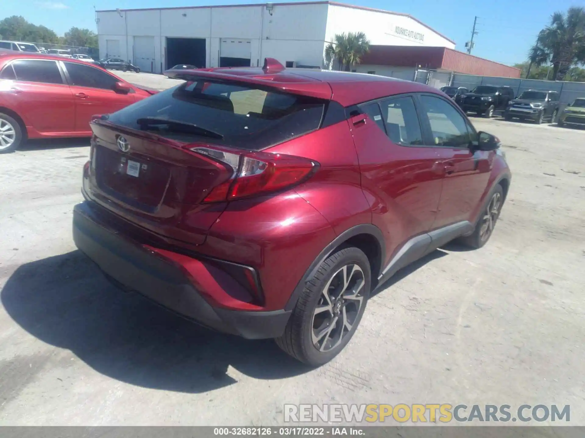 4 Photograph of a damaged car JTNKHMBX1K1015831 TOYOTA C-HR 2019