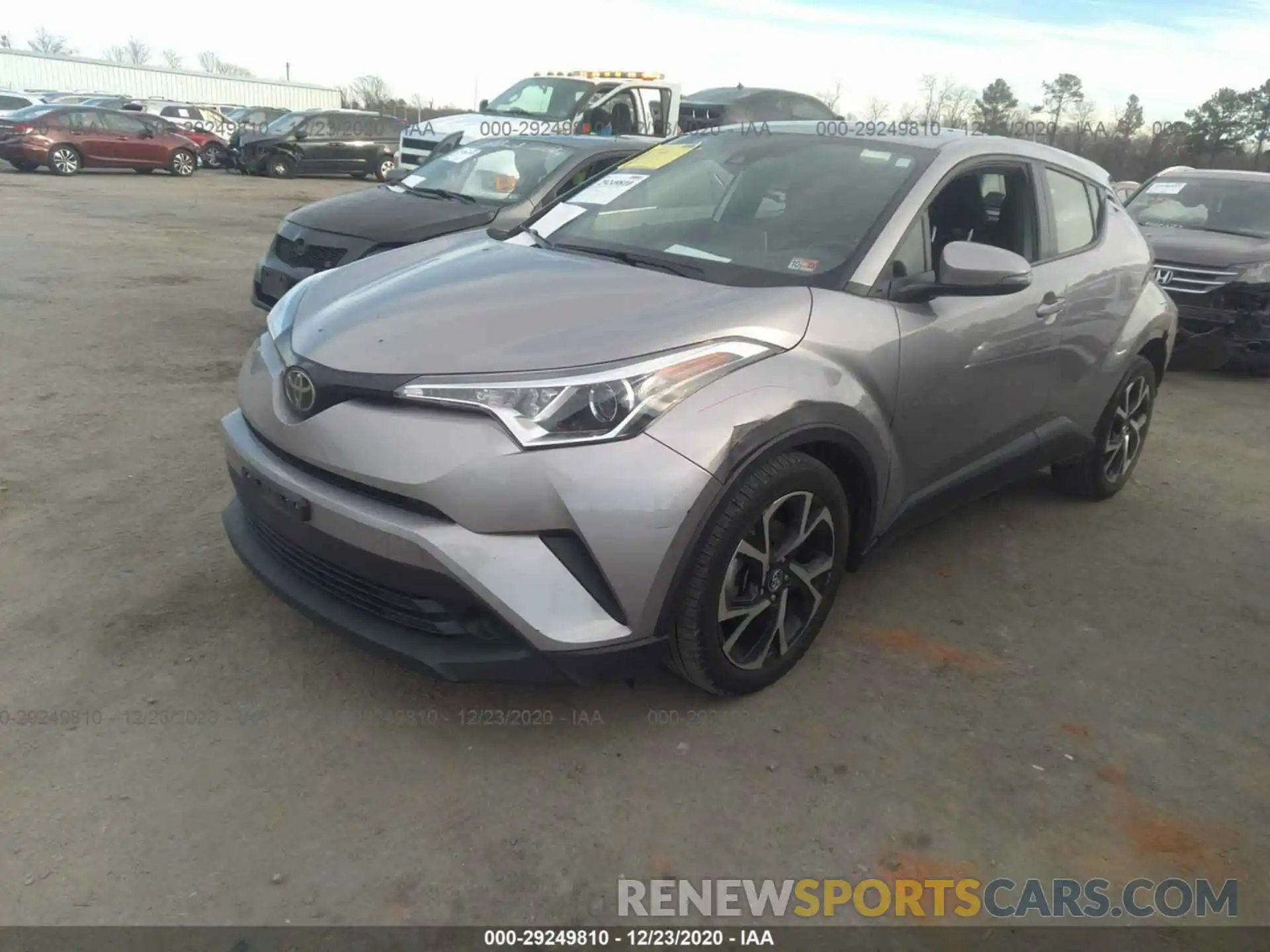 2 Photograph of a damaged car JTNKHMBX1K1016803 TOYOTA C-HR 2019