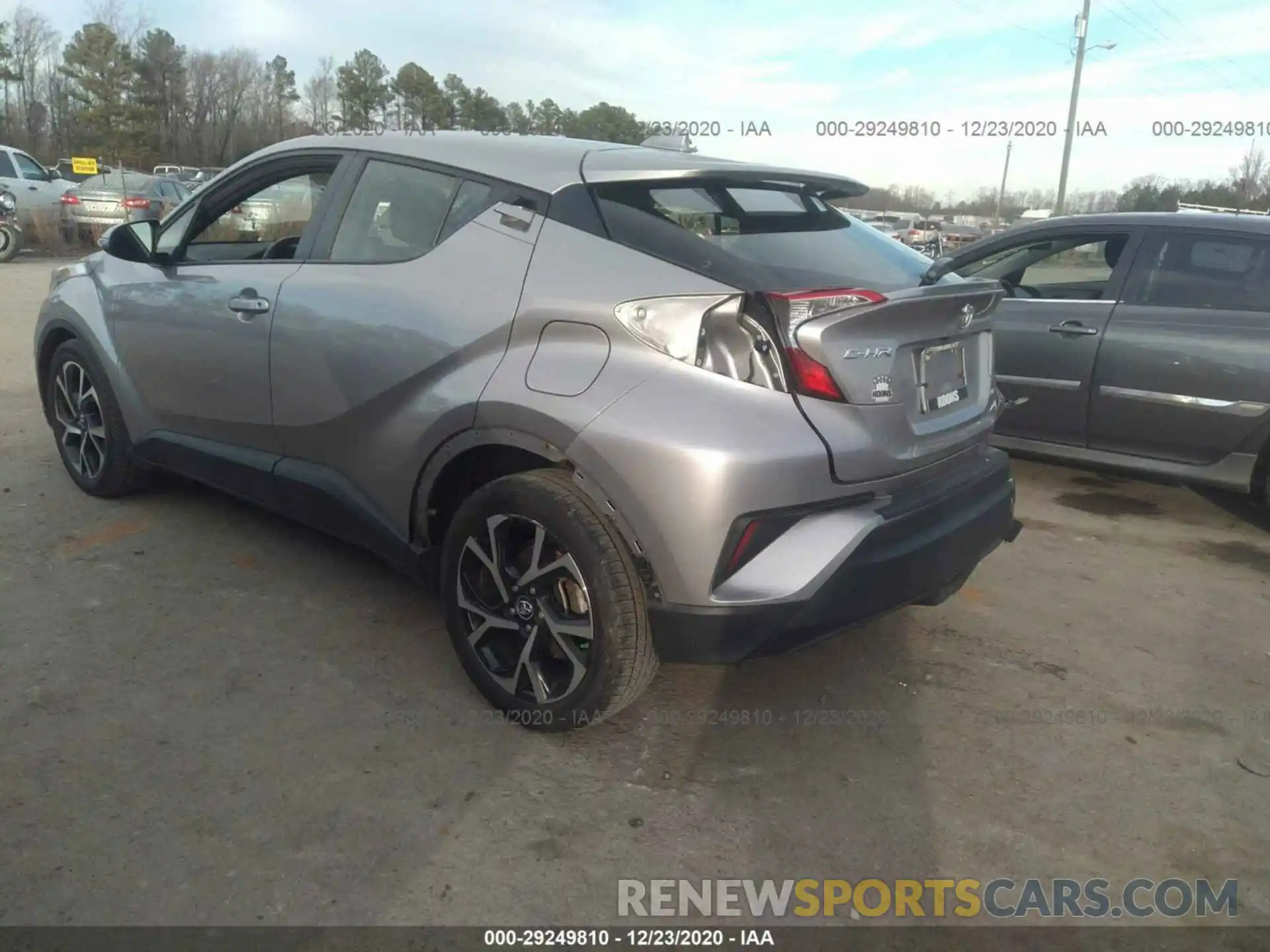 3 Photograph of a damaged car JTNKHMBX1K1016803 TOYOTA C-HR 2019