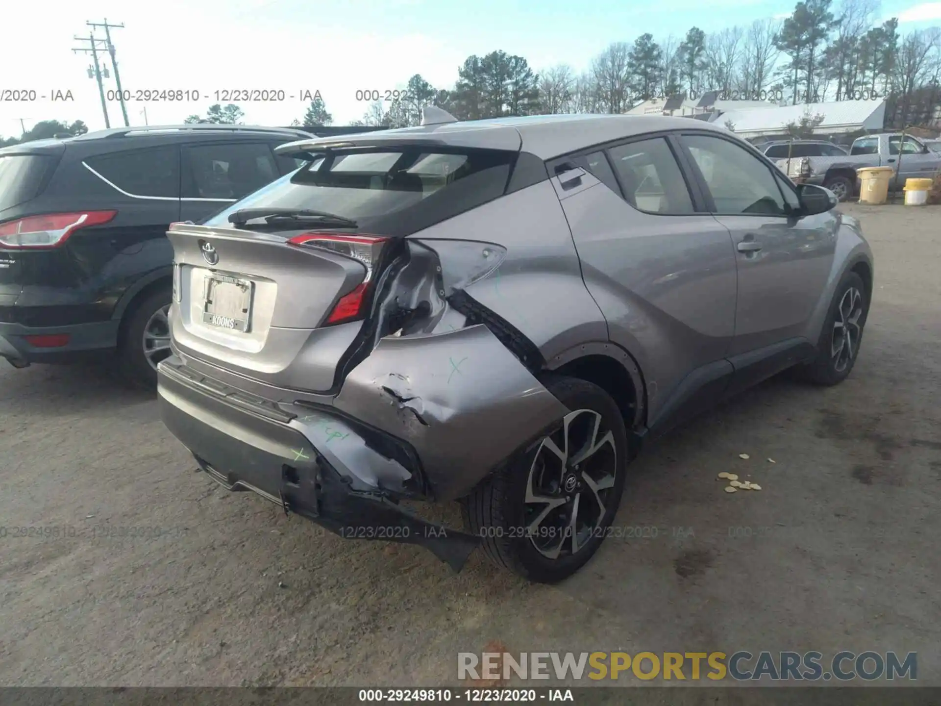 4 Photograph of a damaged car JTNKHMBX1K1016803 TOYOTA C-HR 2019