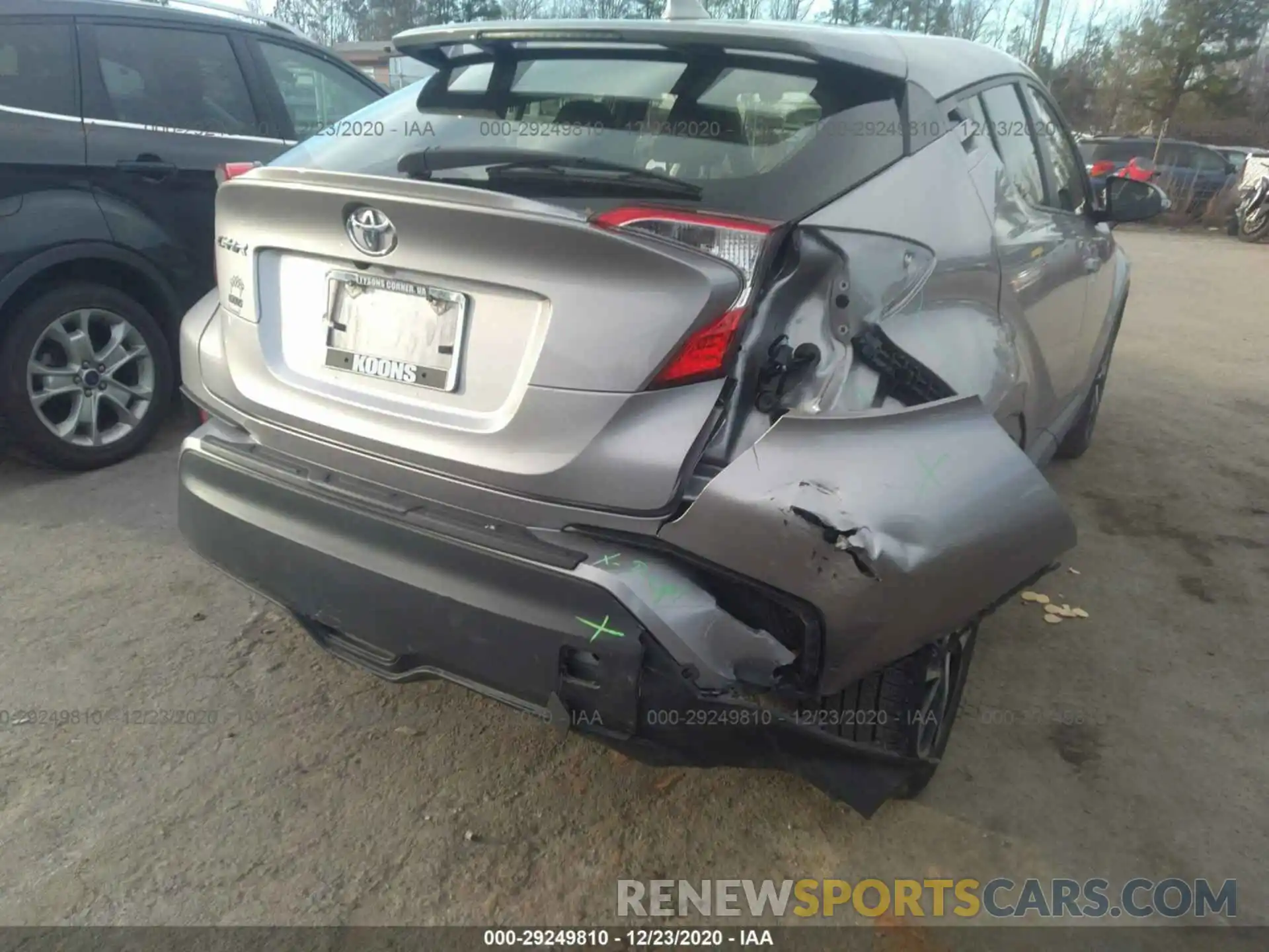 6 Photograph of a damaged car JTNKHMBX1K1016803 TOYOTA C-HR 2019