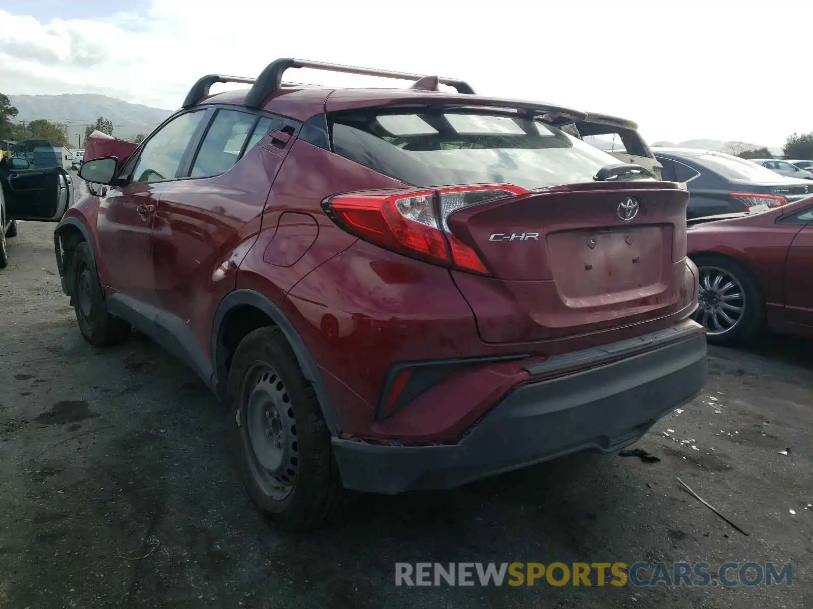 3 Photograph of a damaged car JTNKHMBX1K1016932 TOYOTA C-HR 2019