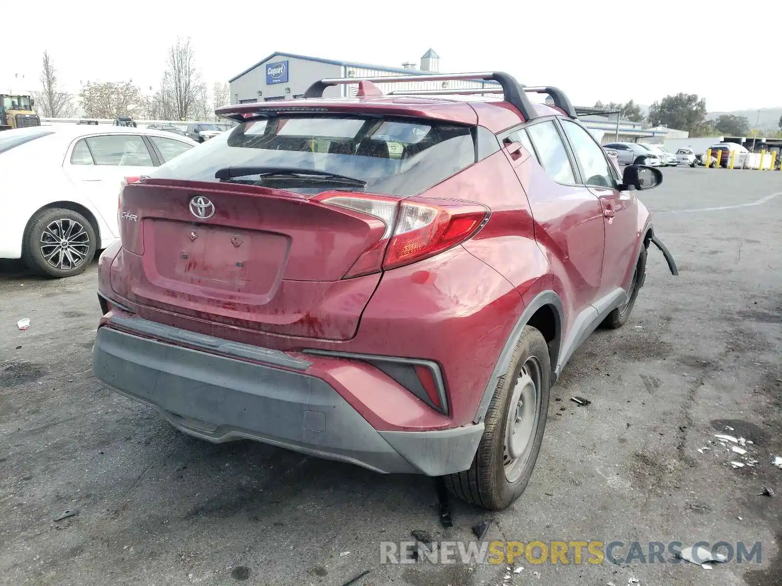 4 Photograph of a damaged car JTNKHMBX1K1016932 TOYOTA C-HR 2019