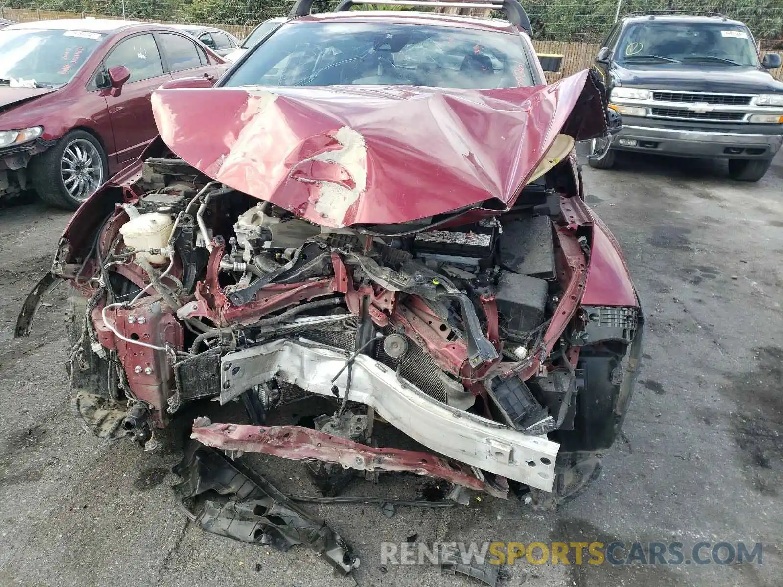 9 Photograph of a damaged car JTNKHMBX1K1016932 TOYOTA C-HR 2019