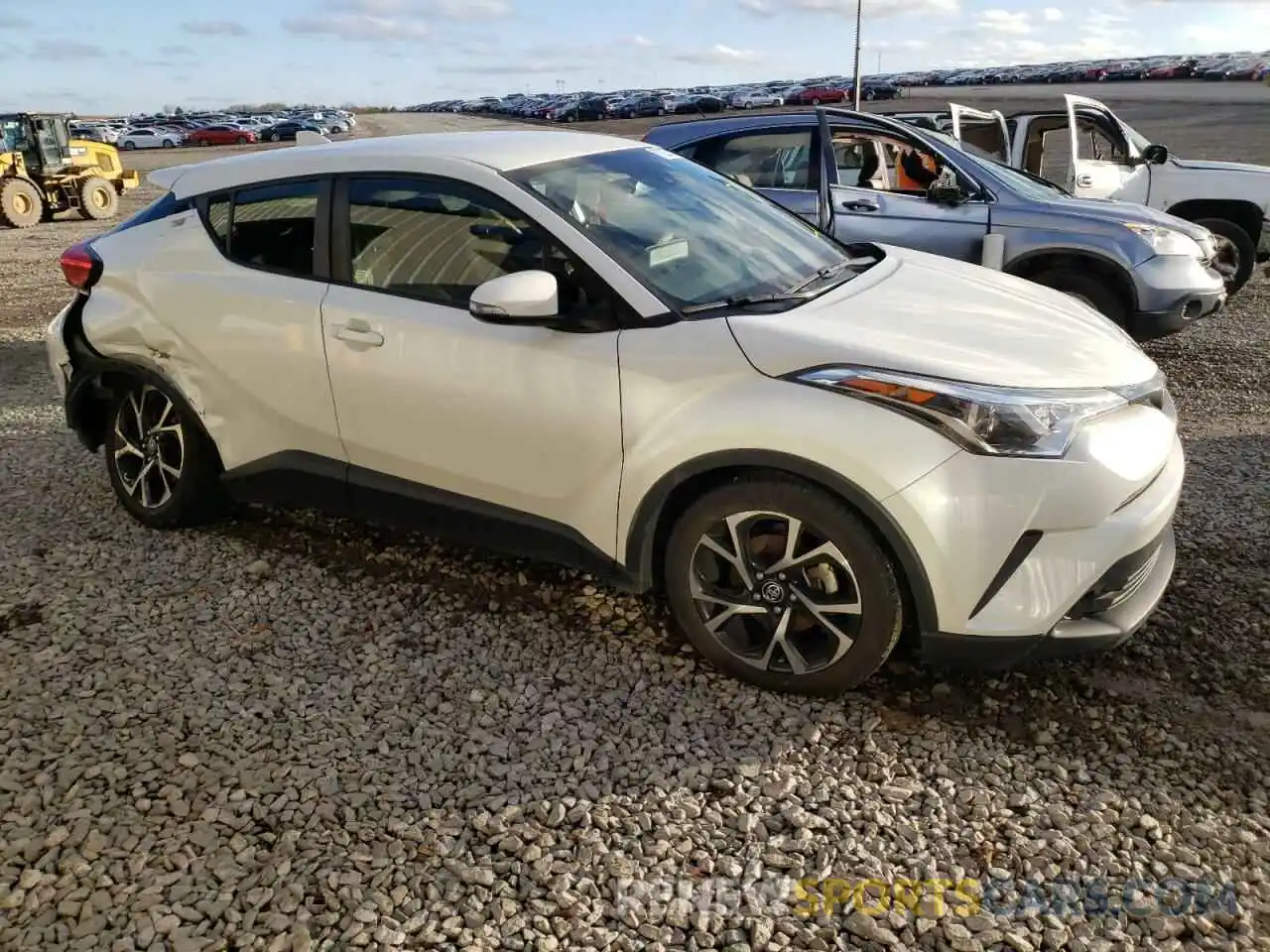 1 Photograph of a damaged car JTNKHMBX1K1017482 TOYOTA C-HR 2019