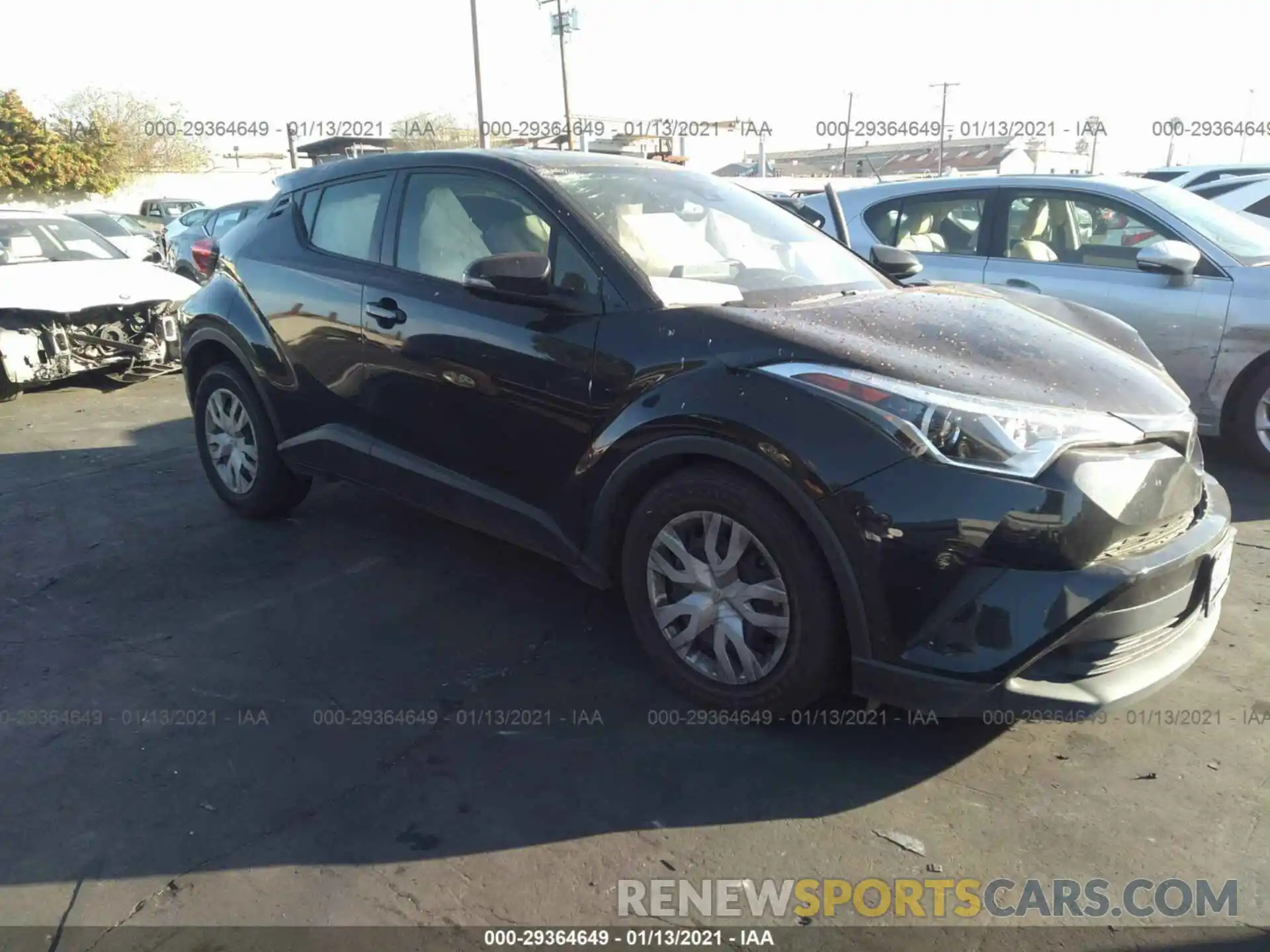 1 Photograph of a damaged car JTNKHMBX1K1018857 TOYOTA C-HR 2019