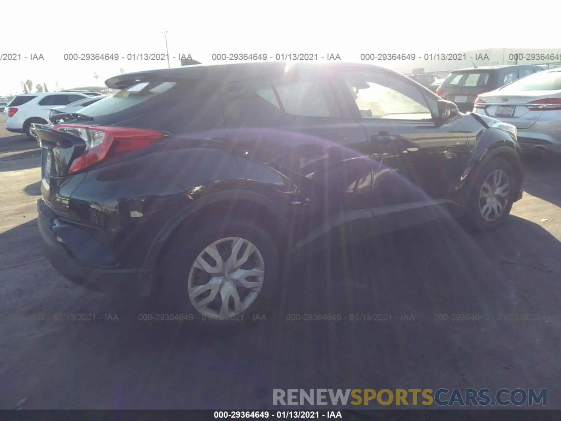 4 Photograph of a damaged car JTNKHMBX1K1018857 TOYOTA C-HR 2019