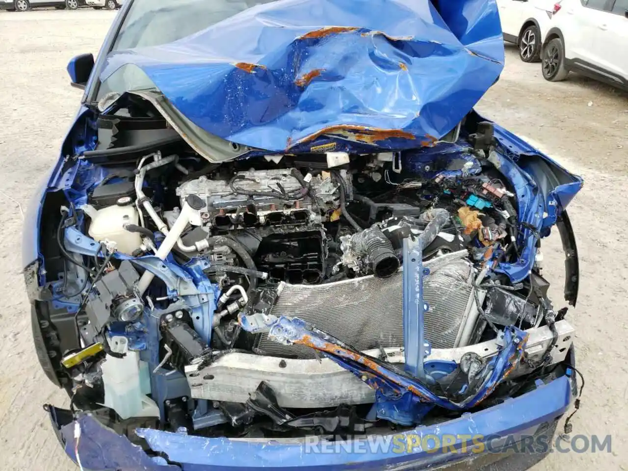 9 Photograph of a damaged car JTNKHMBX1K1019944 TOYOTA C-HR 2019