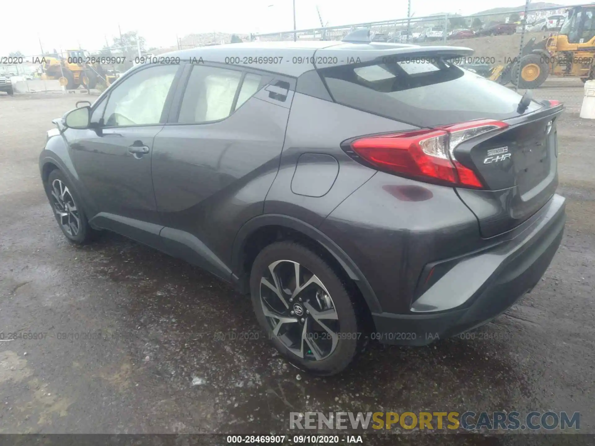 3 Photograph of a damaged car JTNKHMBX1K1021029 TOYOTA C-HR 2019