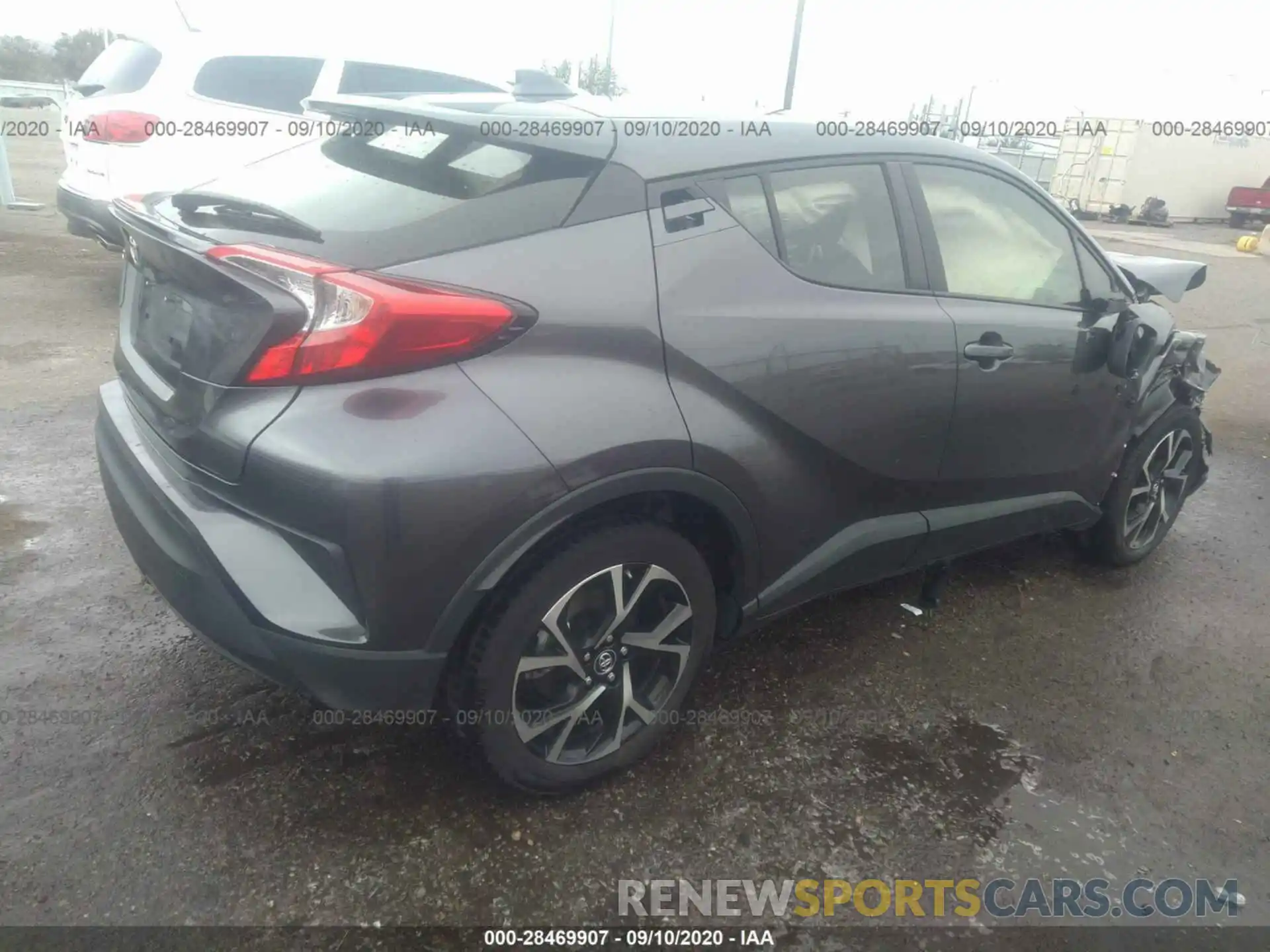 4 Photograph of a damaged car JTNKHMBX1K1021029 TOYOTA C-HR 2019