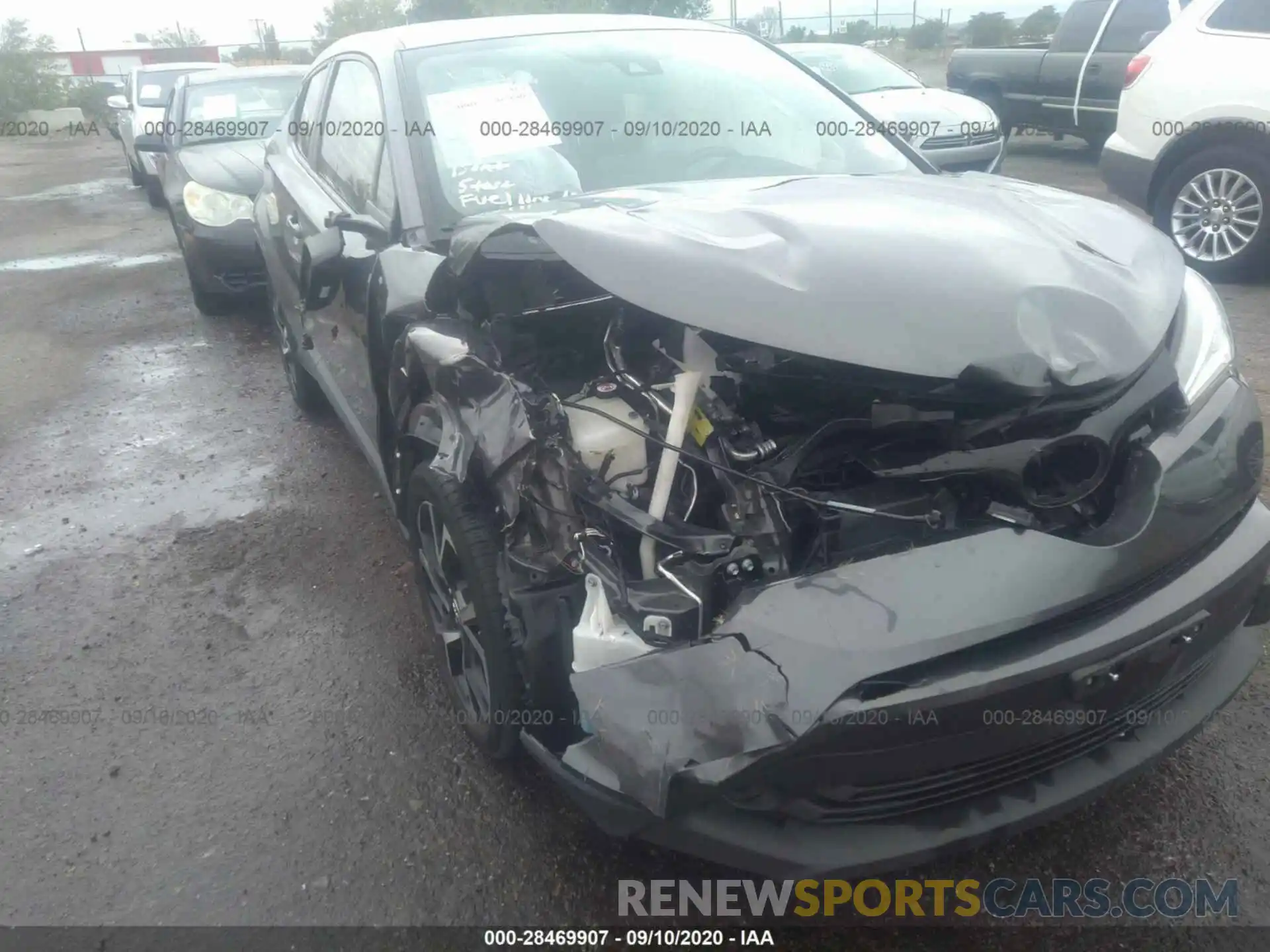 6 Photograph of a damaged car JTNKHMBX1K1021029 TOYOTA C-HR 2019