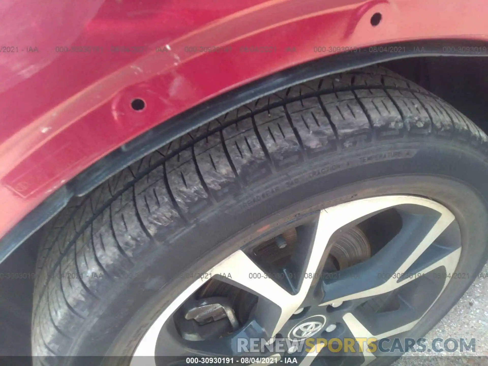 13 Photograph of a damaged car JTNKHMBX1K1021578 TOYOTA C-HR 2019