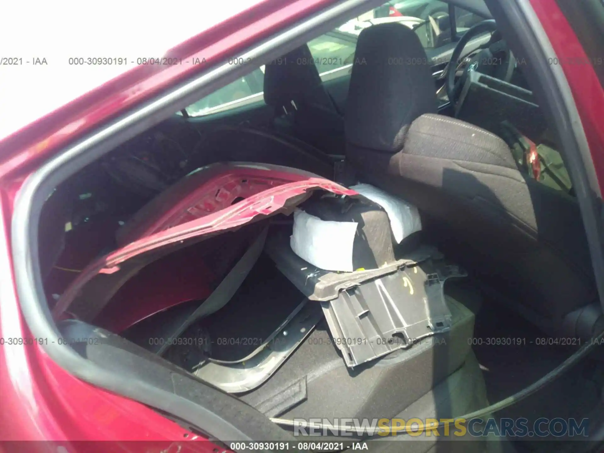 8 Photograph of a damaged car JTNKHMBX1K1021578 TOYOTA C-HR 2019