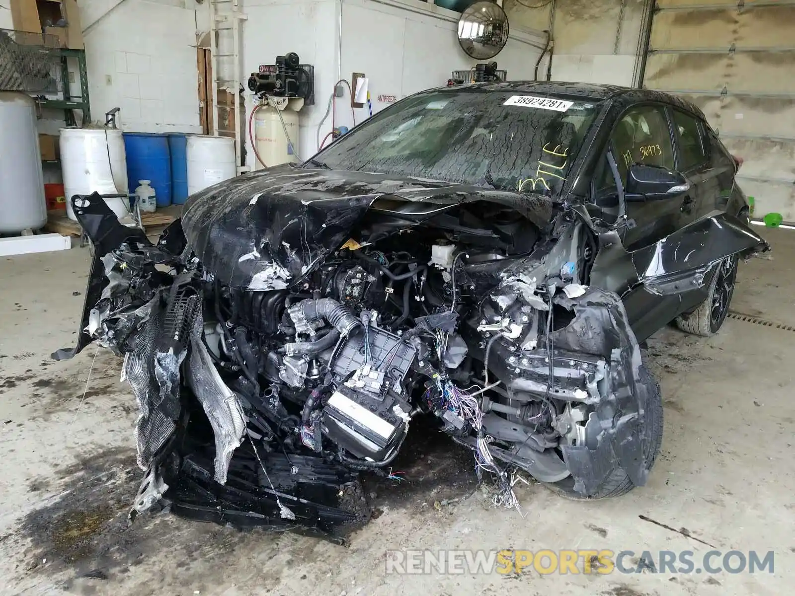 2 Photograph of a damaged car JTNKHMBX1K1022049 TOYOTA C-HR 2019