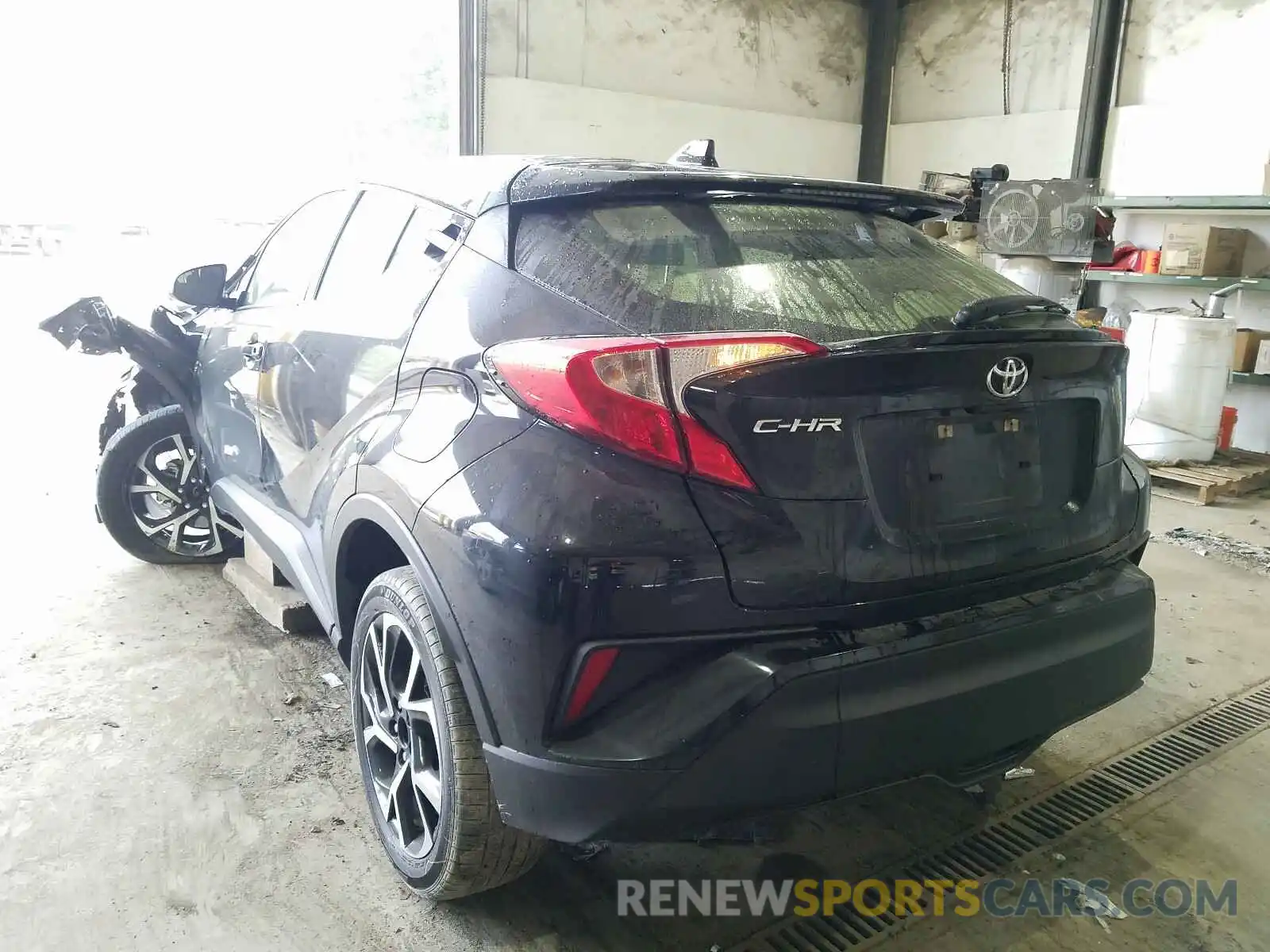 3 Photograph of a damaged car JTNKHMBX1K1022049 TOYOTA C-HR 2019