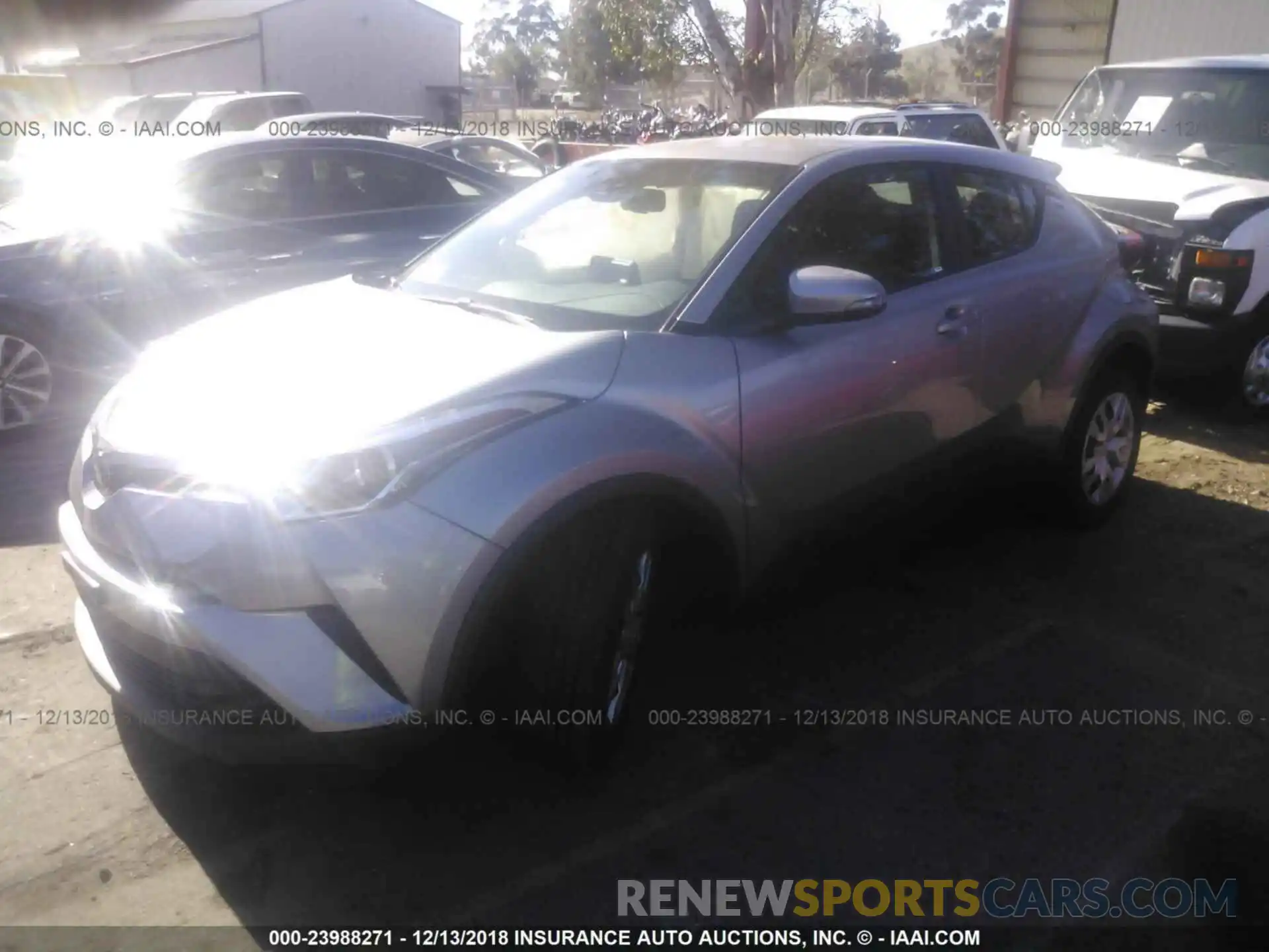 2 Photograph of a damaged car JTNKHMBX1K1023721 TOYOTA C-HR 2019