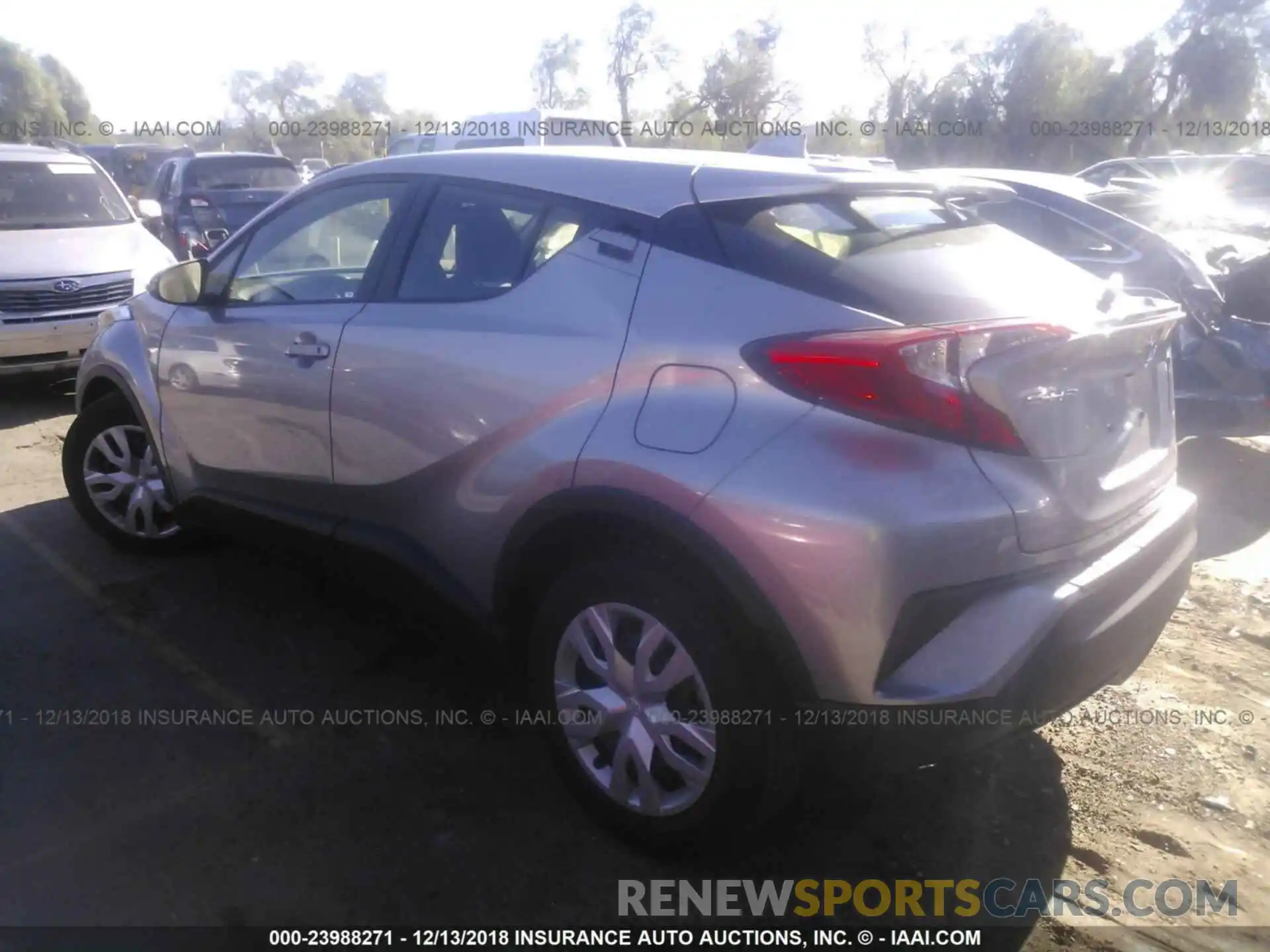 3 Photograph of a damaged car JTNKHMBX1K1023721 TOYOTA C-HR 2019