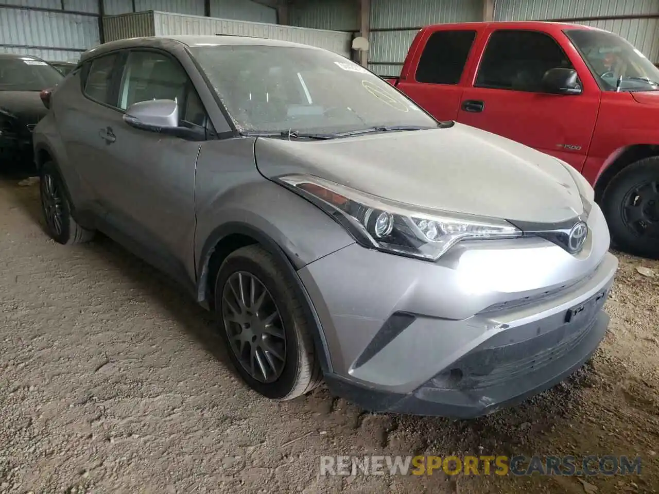 1 Photograph of a damaged car JTNKHMBX1K1024478 TOYOTA C-HR 2019