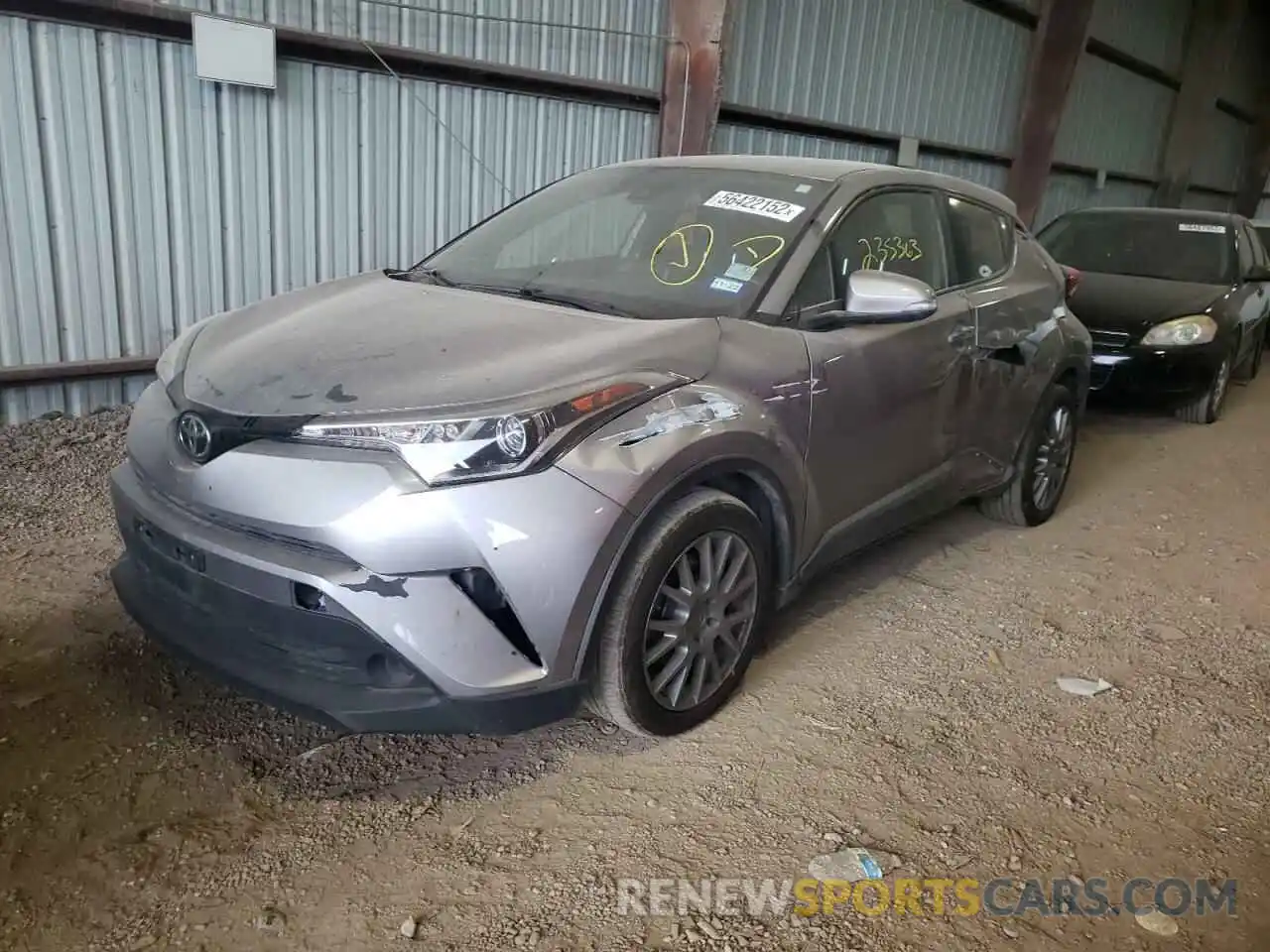 2 Photograph of a damaged car JTNKHMBX1K1024478 TOYOTA C-HR 2019