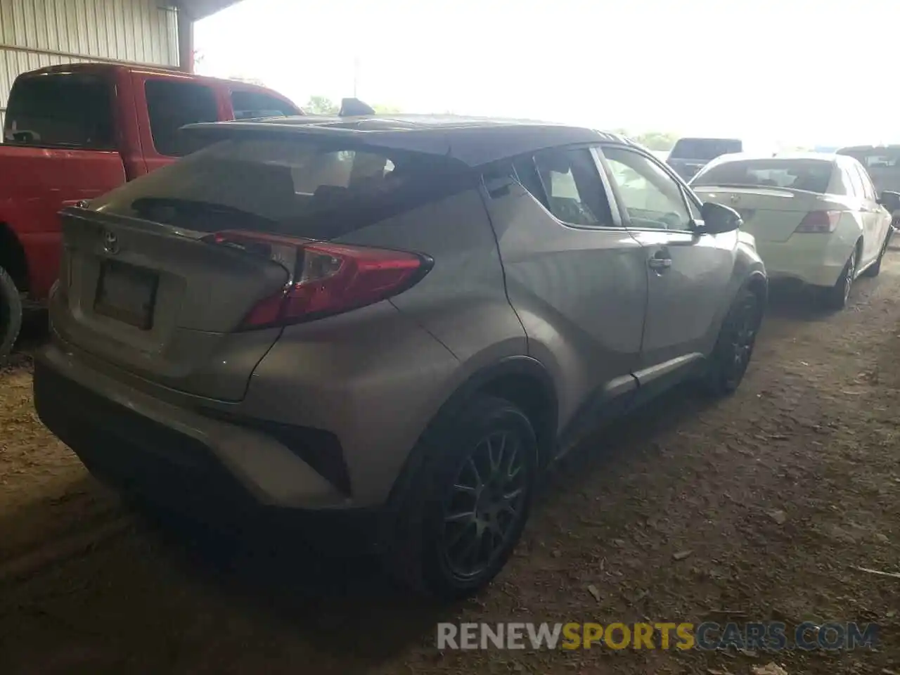 4 Photograph of a damaged car JTNKHMBX1K1024478 TOYOTA C-HR 2019