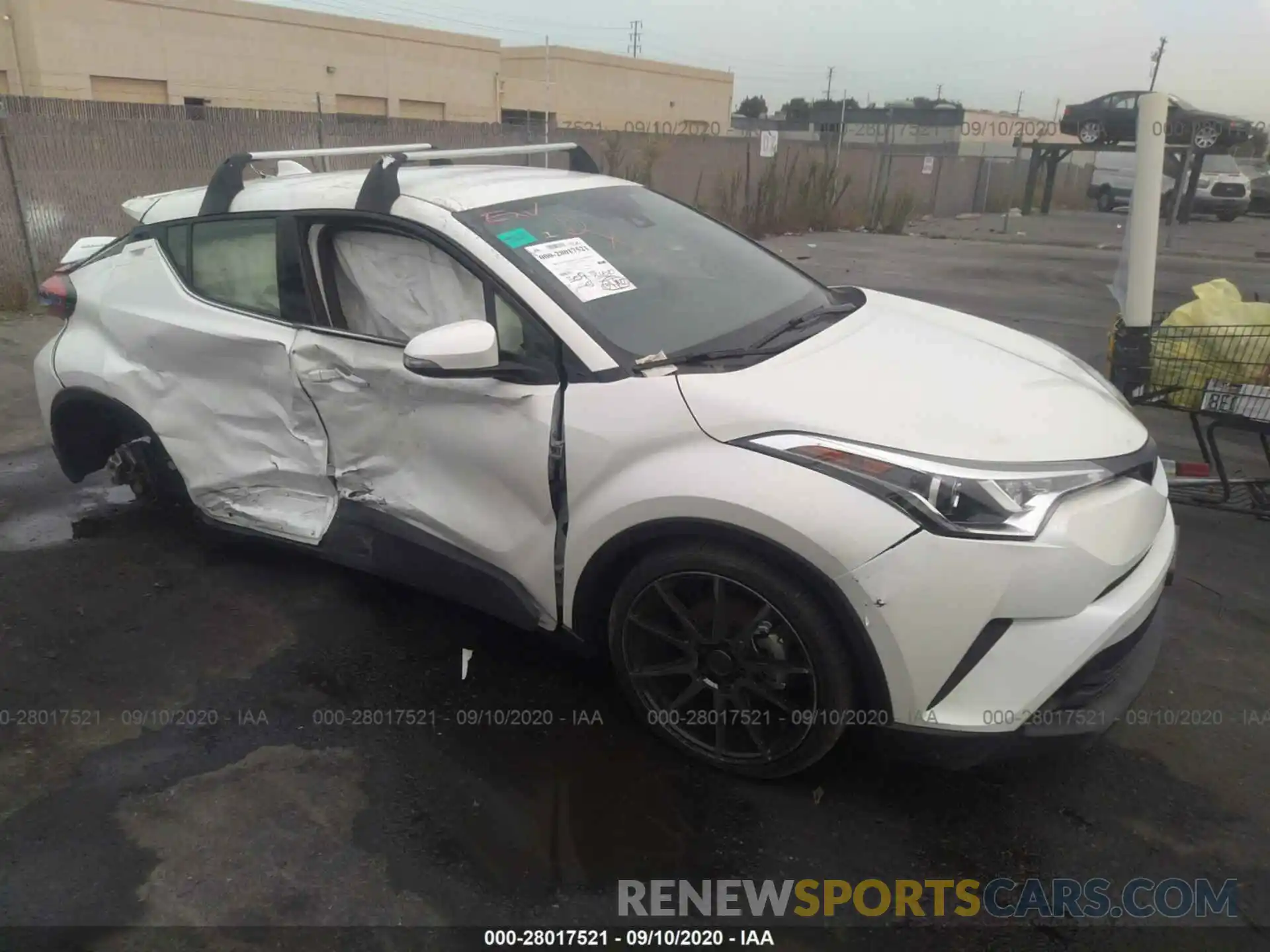 1 Photograph of a damaged car JTNKHMBX1K1024514 TOYOTA C-HR 2019