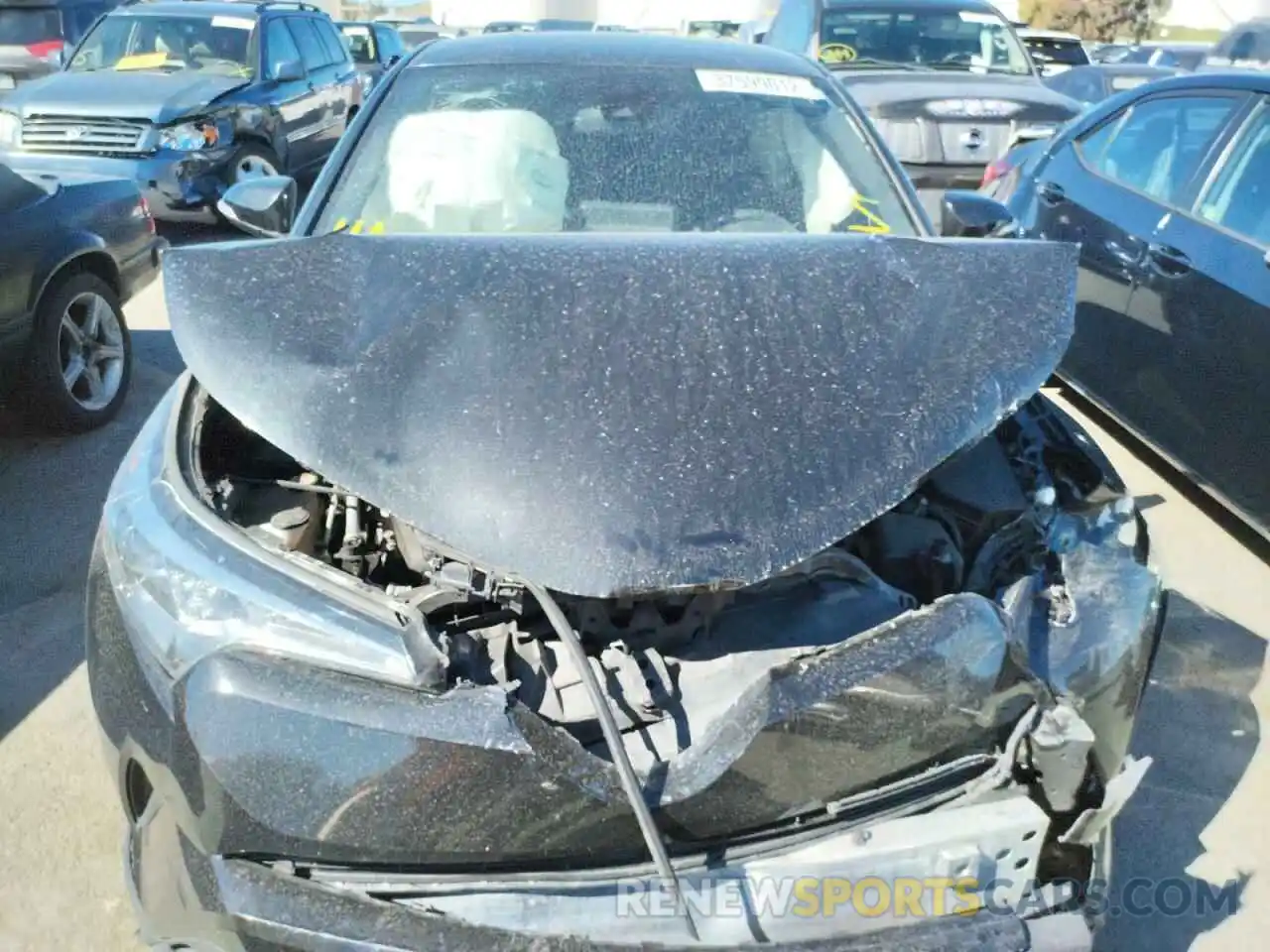 7 Photograph of a damaged car JTNKHMBX1K1025047 TOYOTA C-HR 2019