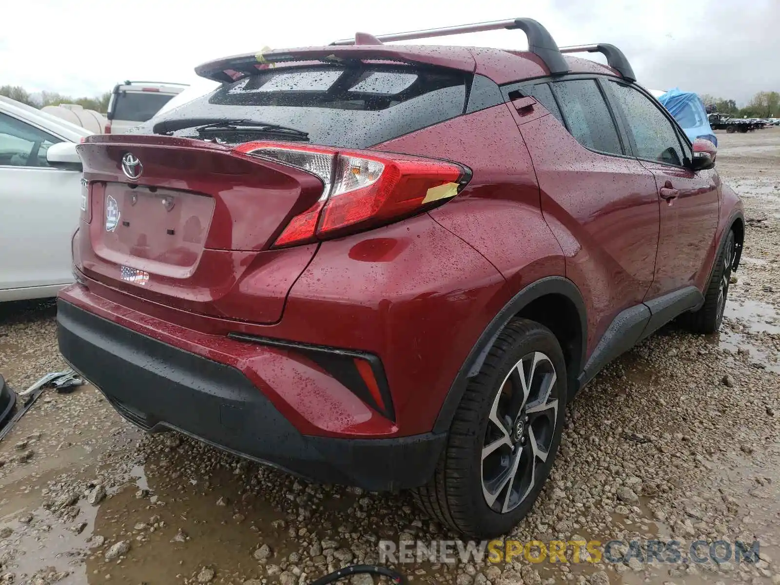 4 Photograph of a damaged car JTNKHMBX1K1025792 TOYOTA C-HR 2019