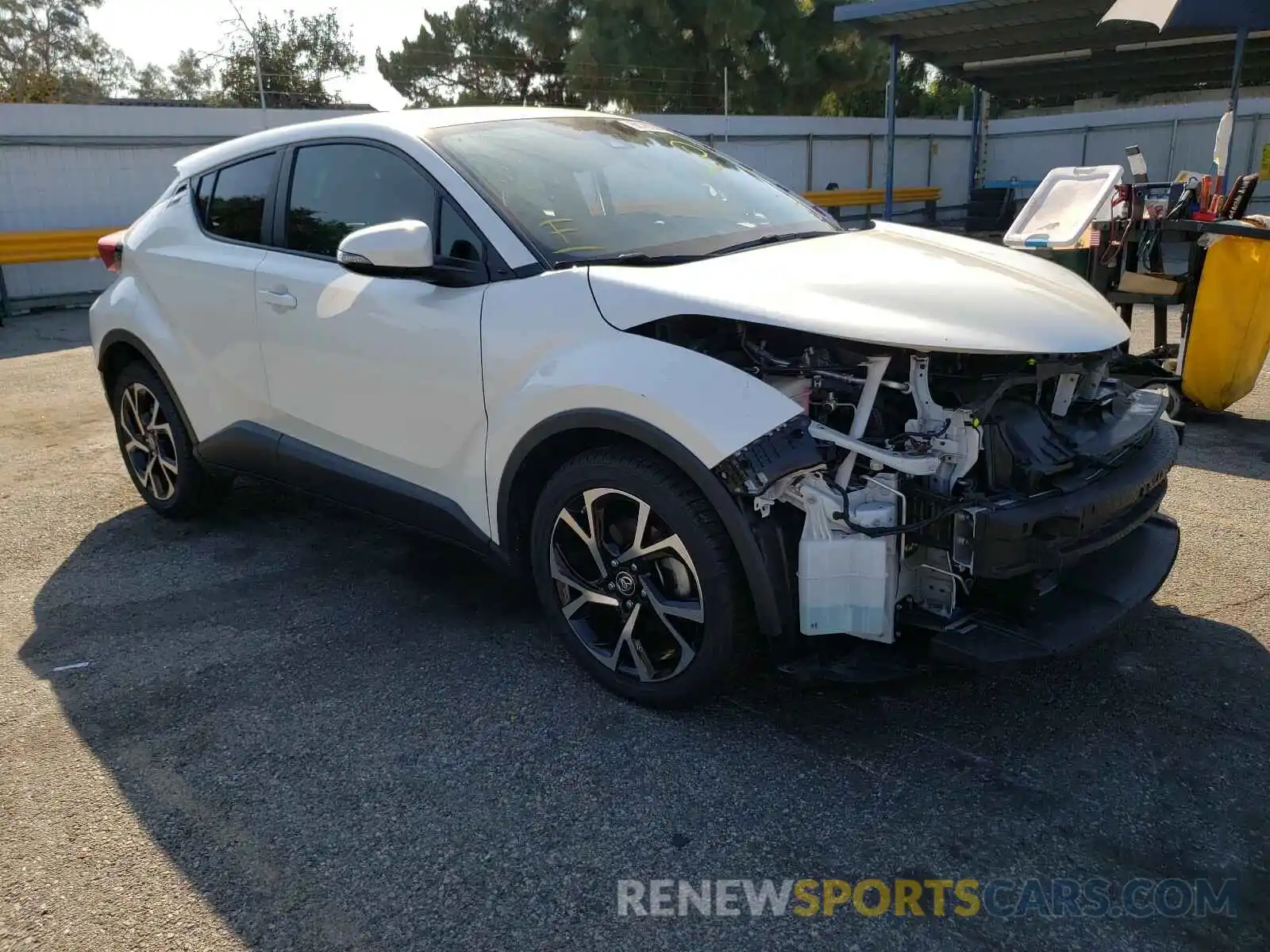 1 Photograph of a damaged car JTNKHMBX1K1026523 TOYOTA C-HR 2019