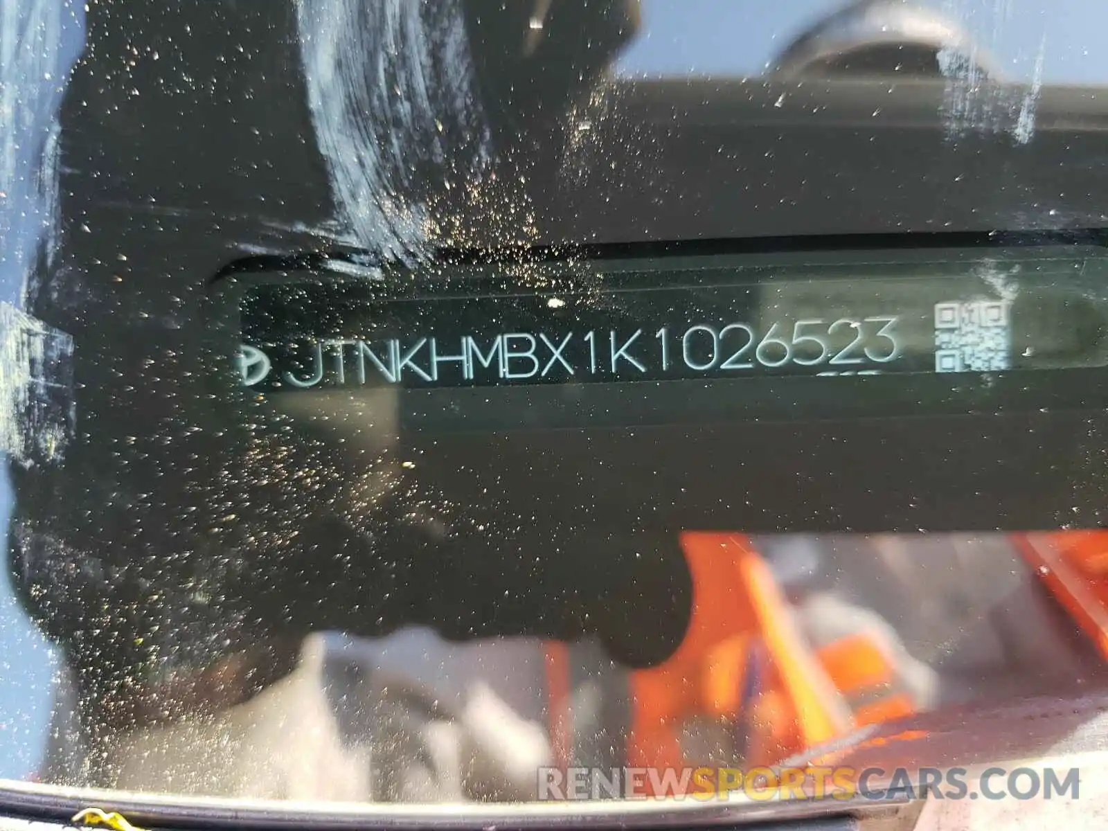 10 Photograph of a damaged car JTNKHMBX1K1026523 TOYOTA C-HR 2019