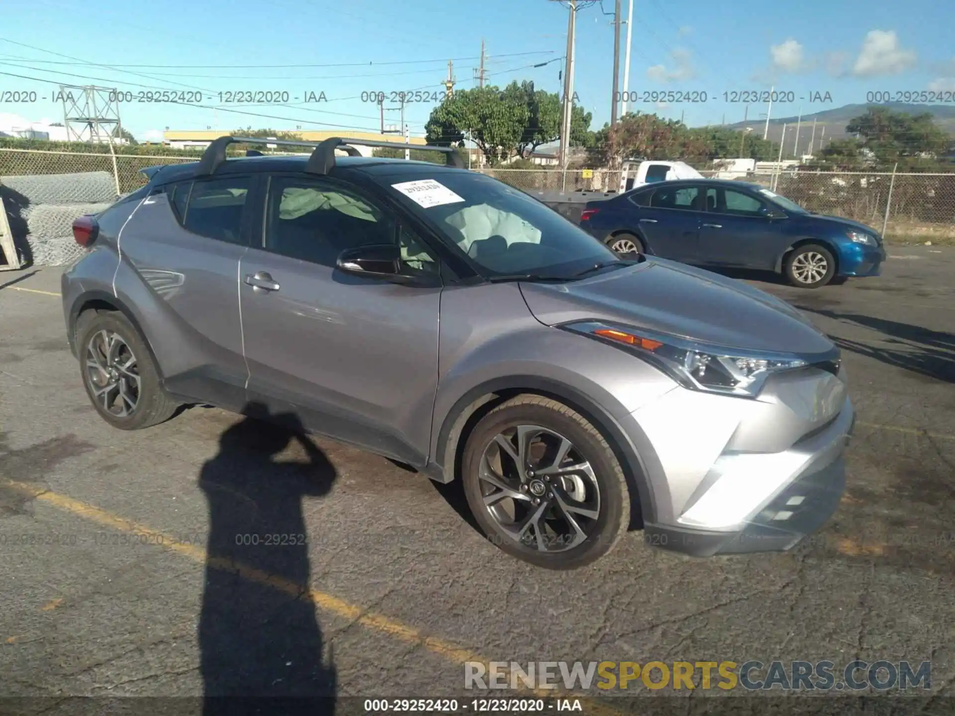 1 Photograph of a damaged car JTNKHMBX1K1027008 TOYOTA C-HR 2019