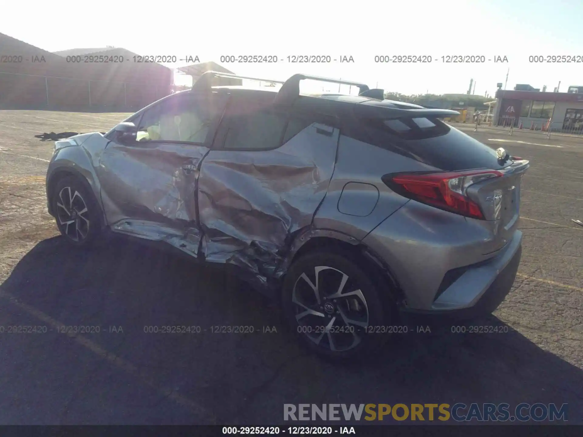 3 Photograph of a damaged car JTNKHMBX1K1027008 TOYOTA C-HR 2019