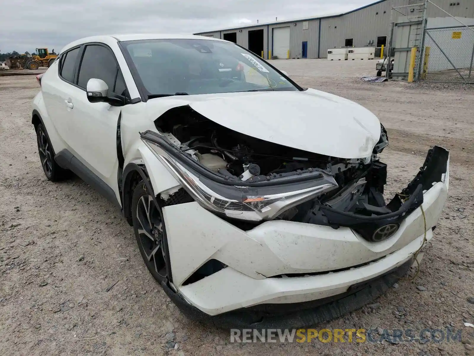 1 Photograph of a damaged car JTNKHMBX1K1028465 TOYOTA C-HR 2019