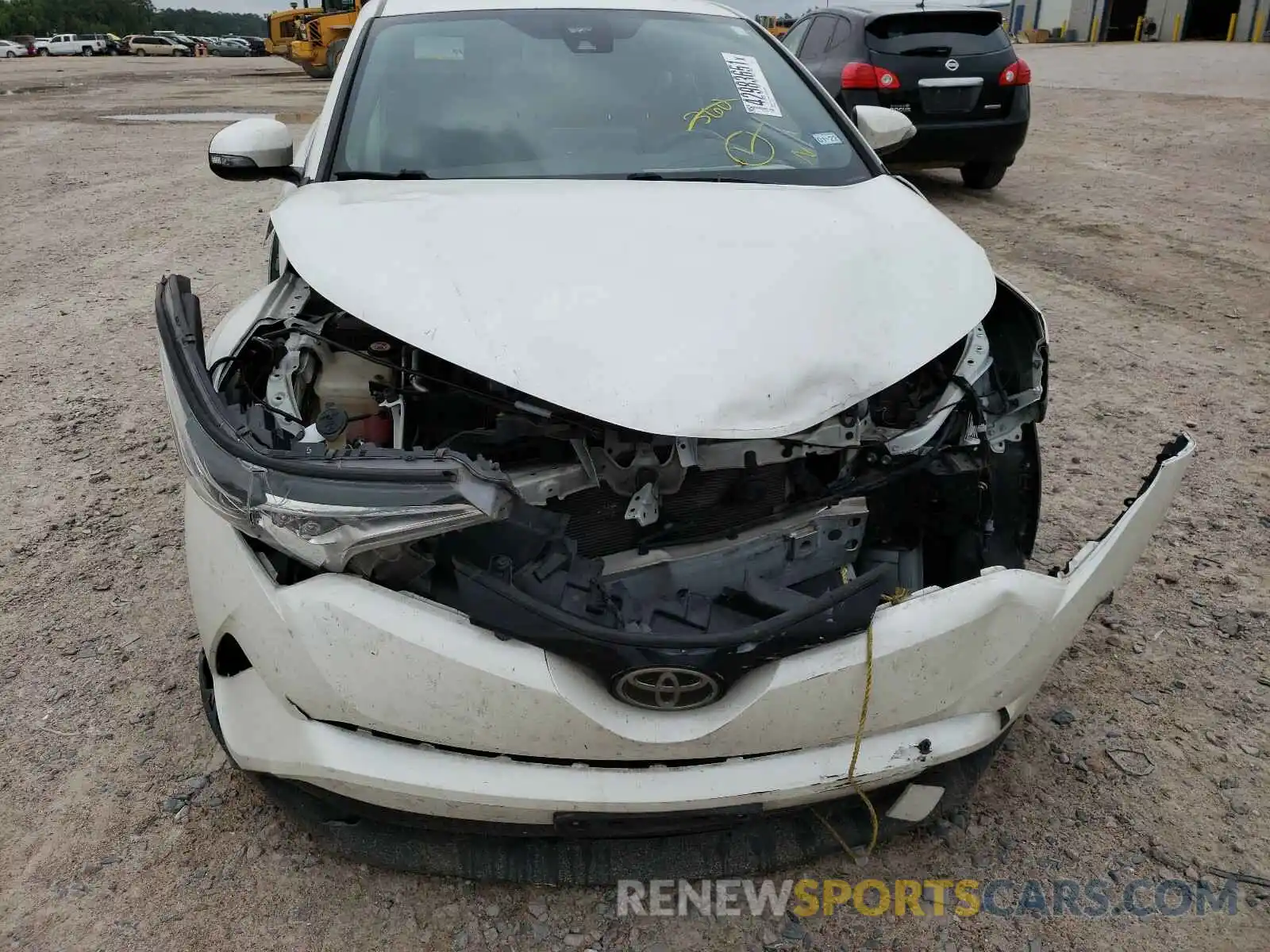 9 Photograph of a damaged car JTNKHMBX1K1028465 TOYOTA C-HR 2019