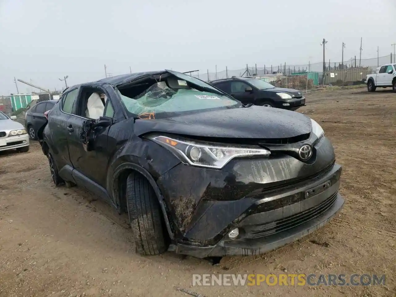 1 Photograph of a damaged car JTNKHMBX1K1028563 TOYOTA C-HR 2019