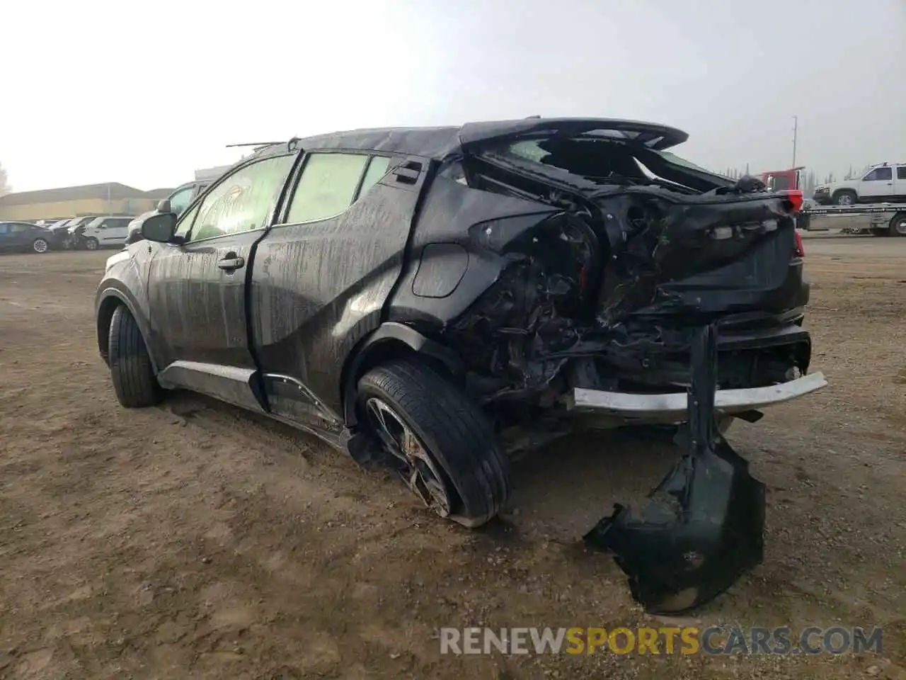 3 Photograph of a damaged car JTNKHMBX1K1028563 TOYOTA C-HR 2019