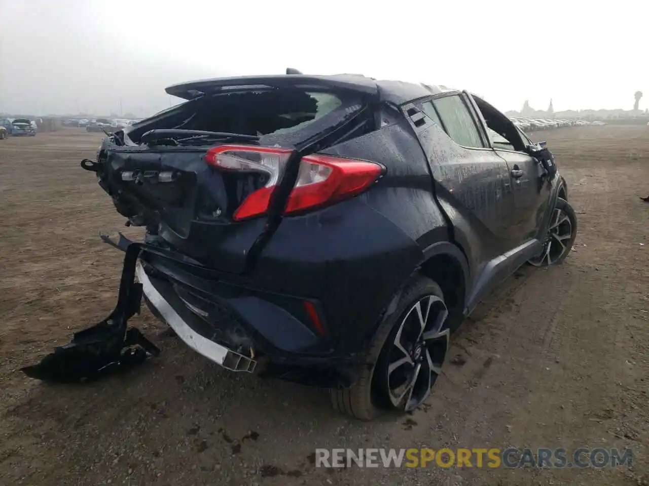 4 Photograph of a damaged car JTNKHMBX1K1028563 TOYOTA C-HR 2019