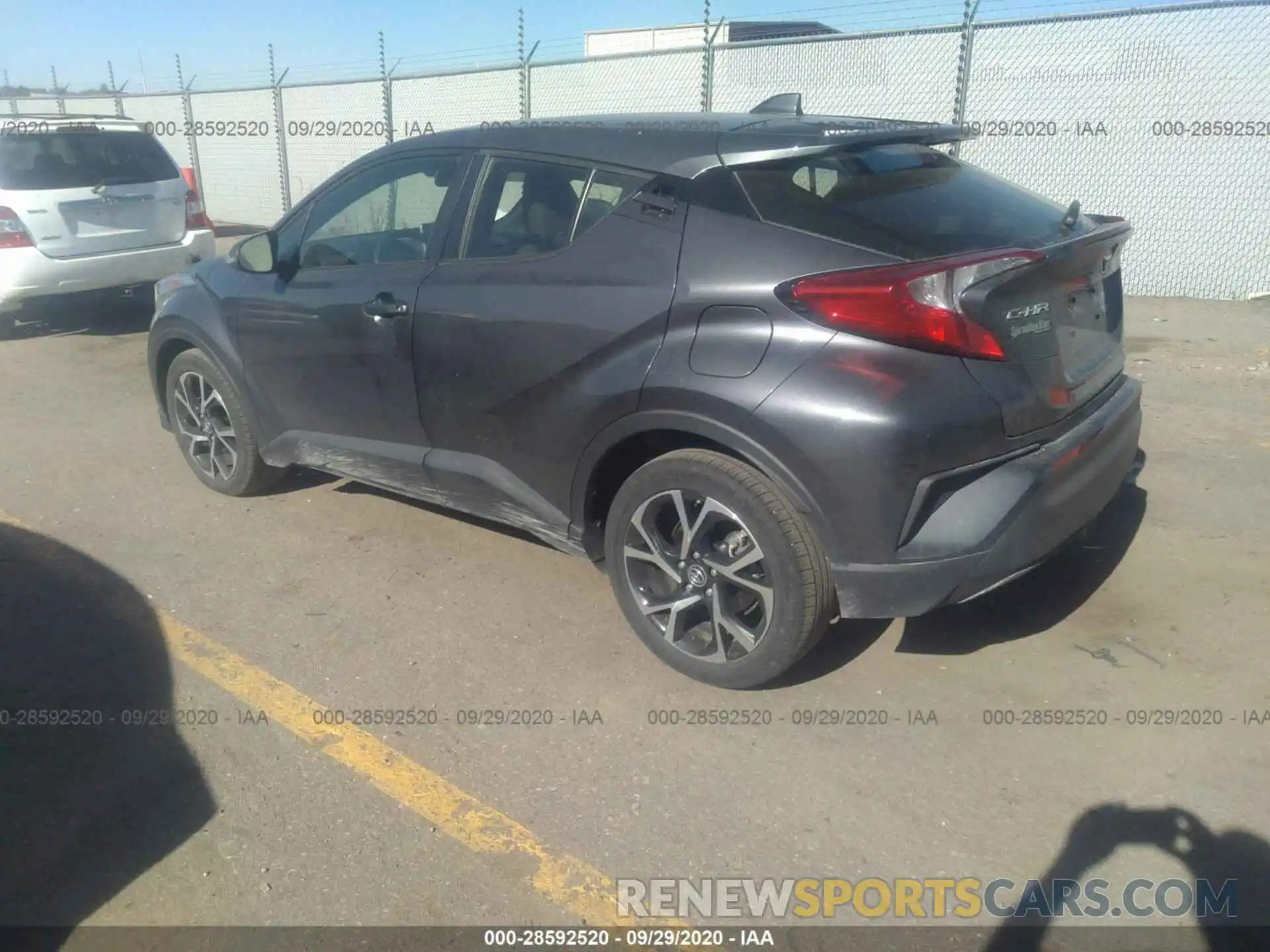 3 Photograph of a damaged car JTNKHMBX1K1028658 TOYOTA C-HR 2019