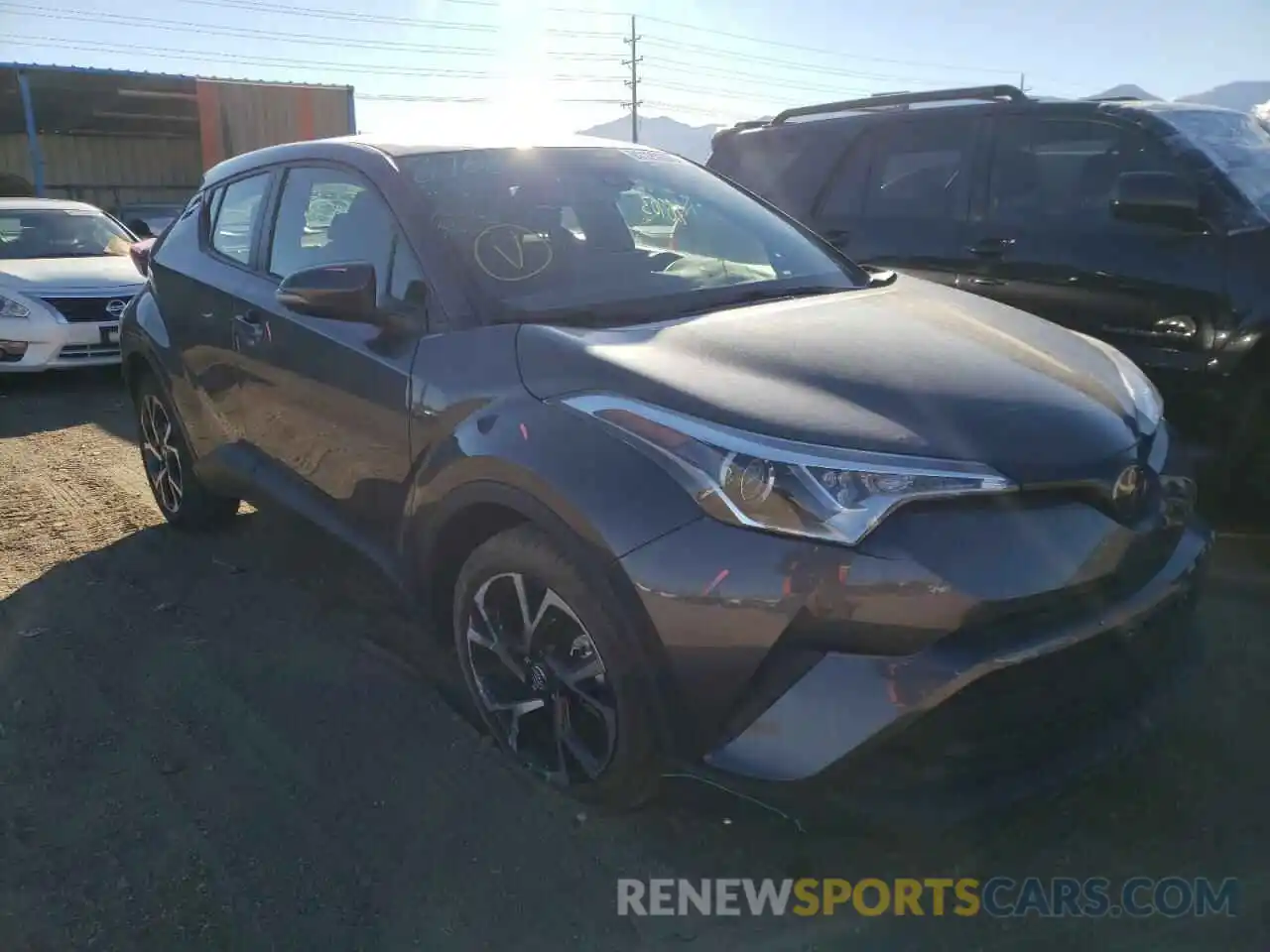 1 Photograph of a damaged car JTNKHMBX1K1029034 TOYOTA C-HR 2019