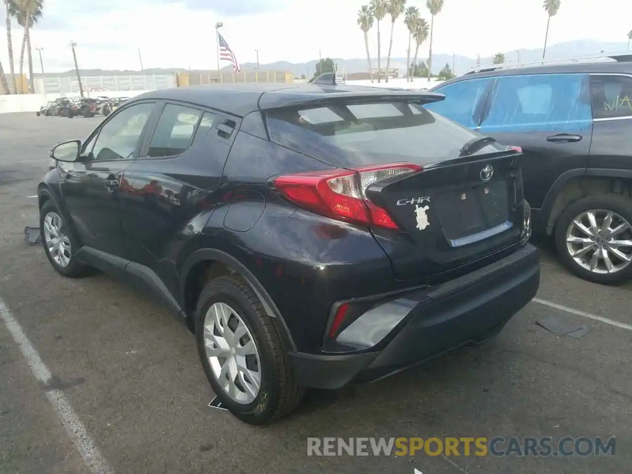 3 Photograph of a damaged car JTNKHMBX1K1029065 TOYOTA C-HR 2019