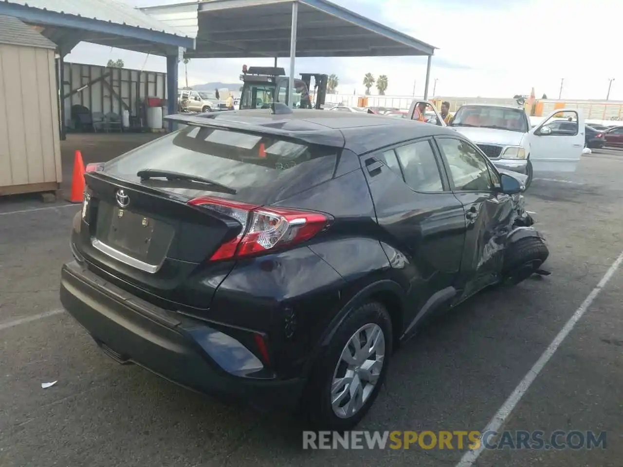 4 Photograph of a damaged car JTNKHMBX1K1029065 TOYOTA C-HR 2019