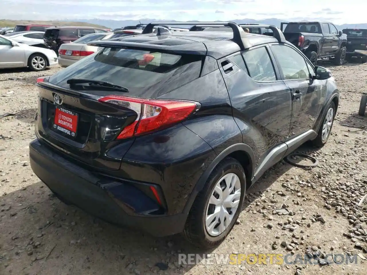 4 Photograph of a damaged car JTNKHMBX1K1029101 TOYOTA C-HR 2019