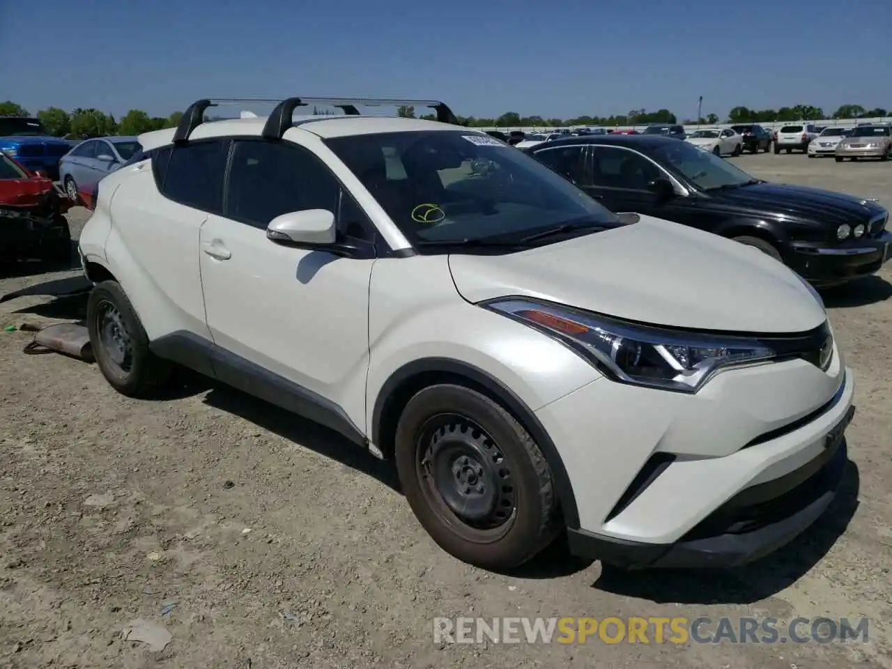 1 Photograph of a damaged car JTNKHMBX1K1029843 TOYOTA C-HR 2019