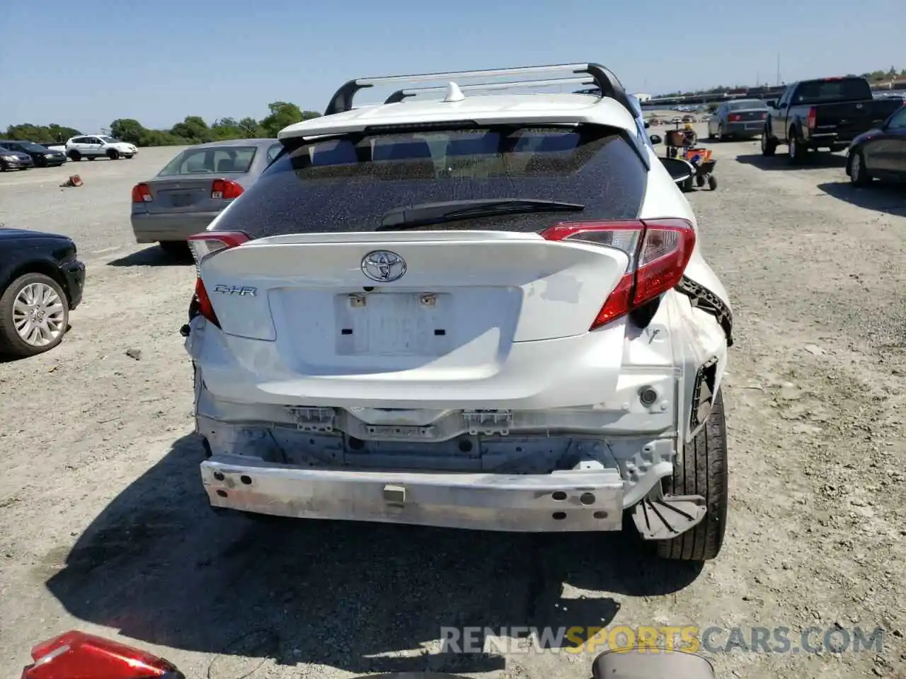 9 Photograph of a damaged car JTNKHMBX1K1029843 TOYOTA C-HR 2019