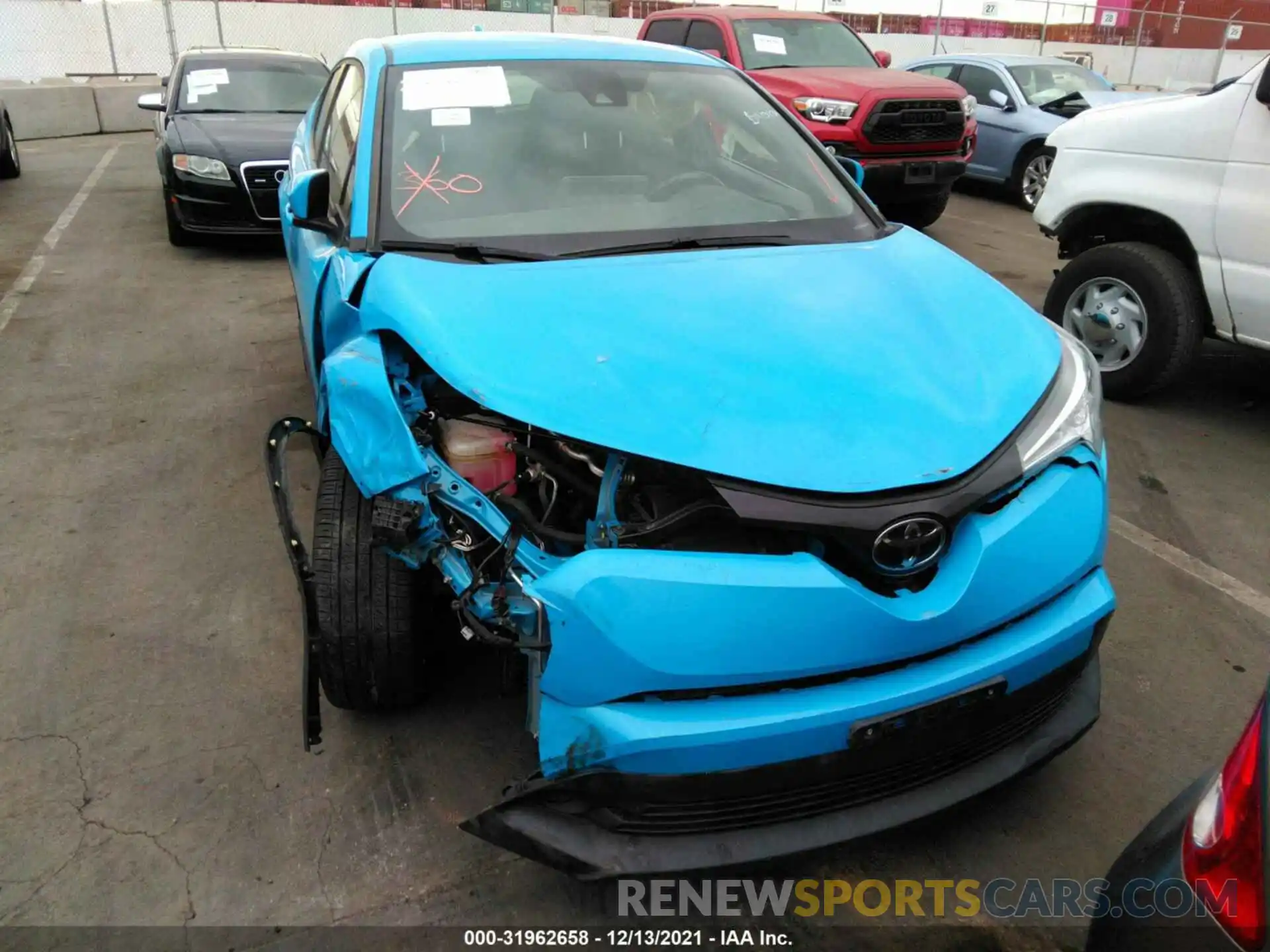 6 Photograph of a damaged car JTNKHMBX1K1030720 TOYOTA C-HR 2019