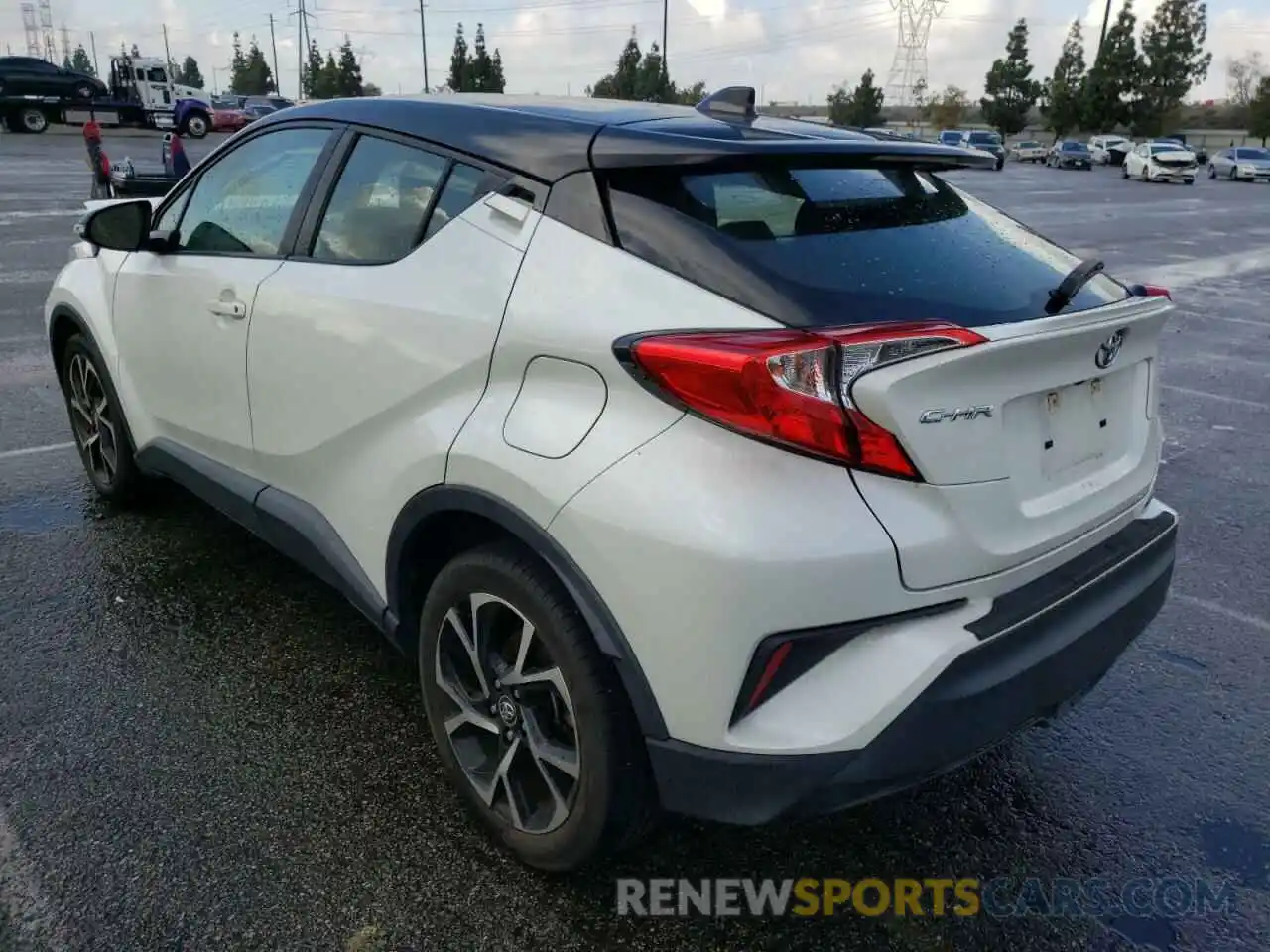 3 Photograph of a damaged car JTNKHMBX1K1030877 TOYOTA C-HR 2019