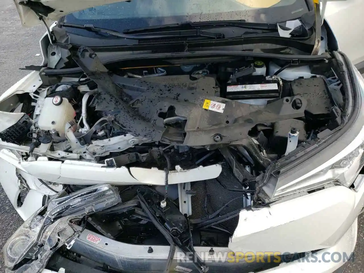 7 Photograph of a damaged car JTNKHMBX1K1030877 TOYOTA C-HR 2019