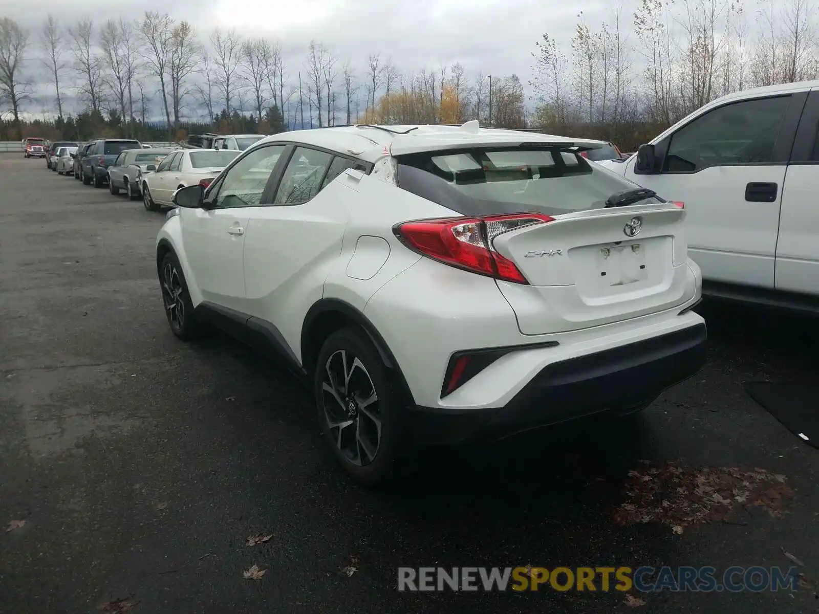 3 Photograph of a damaged car JTNKHMBX1K1030930 TOYOTA C-HR 2019