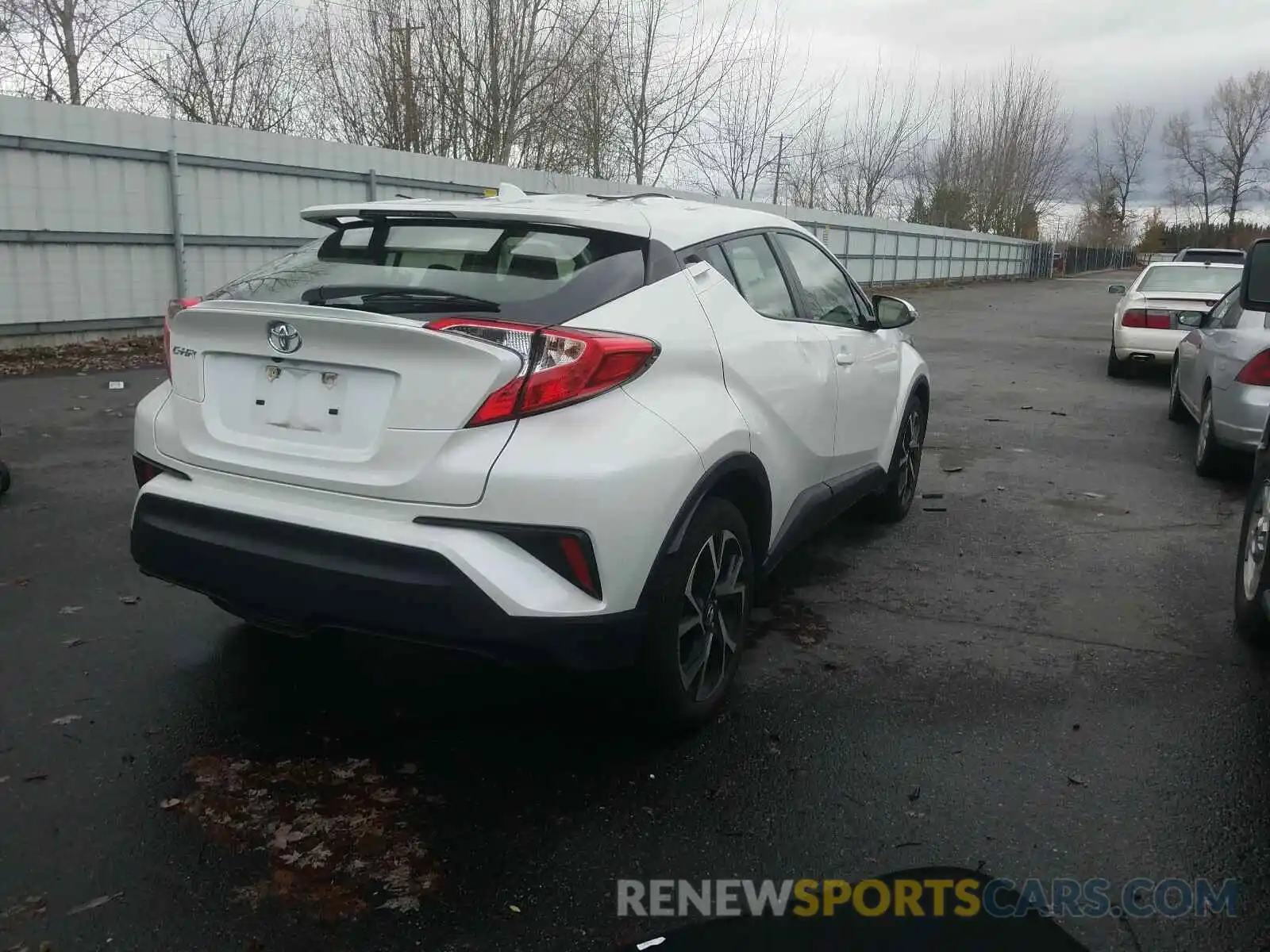 4 Photograph of a damaged car JTNKHMBX1K1030930 TOYOTA C-HR 2019