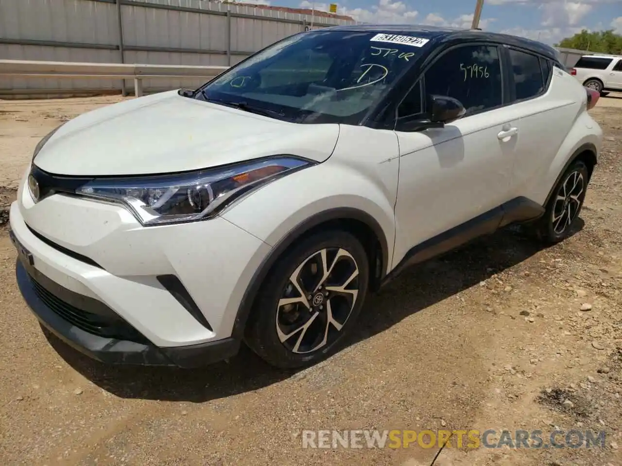 2 Photograph of a damaged car JTNKHMBX1K1031642 TOYOTA C-HR 2019